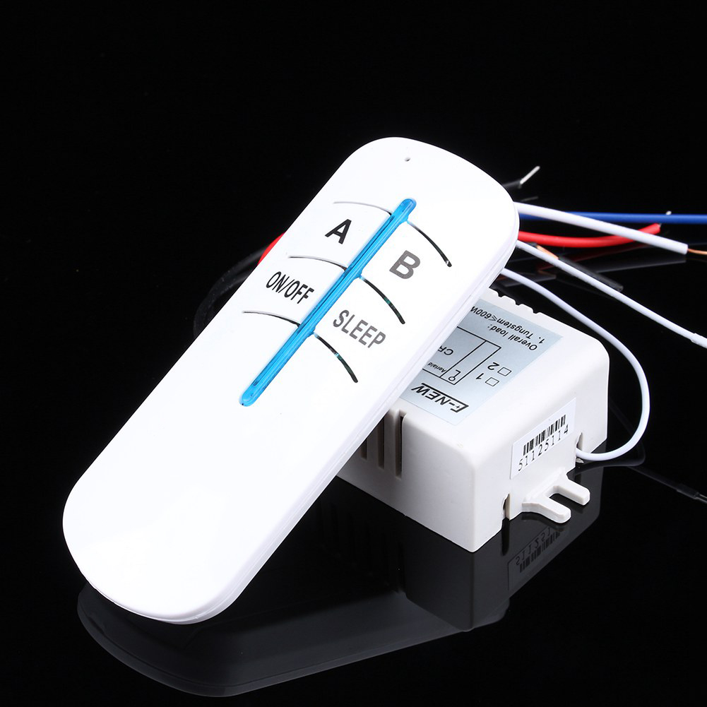 Led-lampe 180–240 V, 2-wege-ein/aus-digital-rf-fernbedienungsschalter, Kabellos