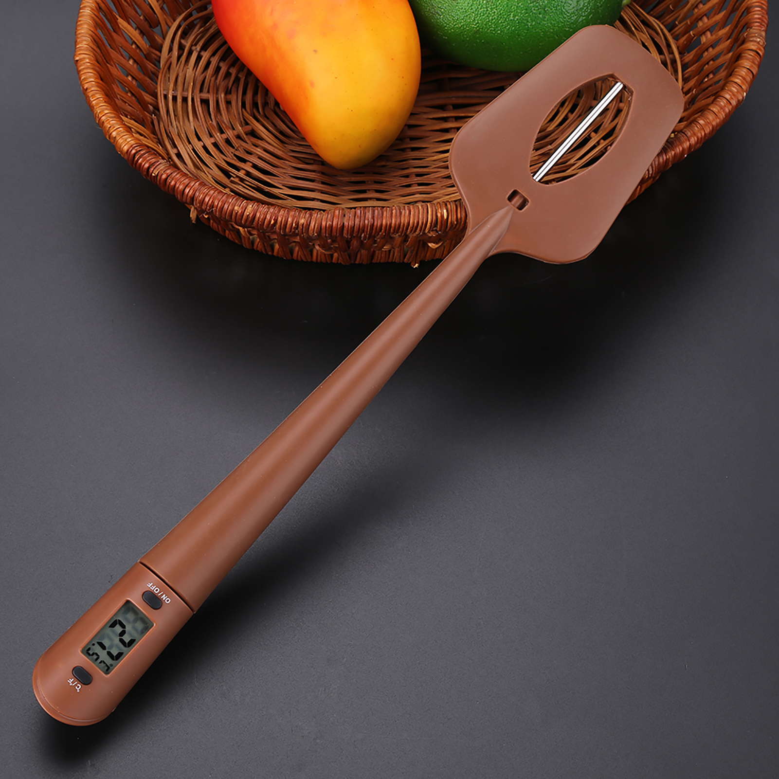 Tragbares Digitales Haushaltsküchenthermometer Zum Kochen Von Lebensmitteln, Z. B. Für Schokoladensirup Und Saucen