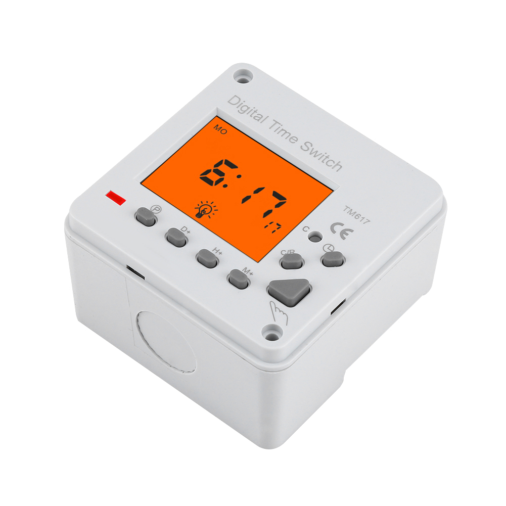 Digitaler, Langlebiger, Programmierbarer Smart-control-schalter Mit Hintergrundbeleuchtung (220 V)
