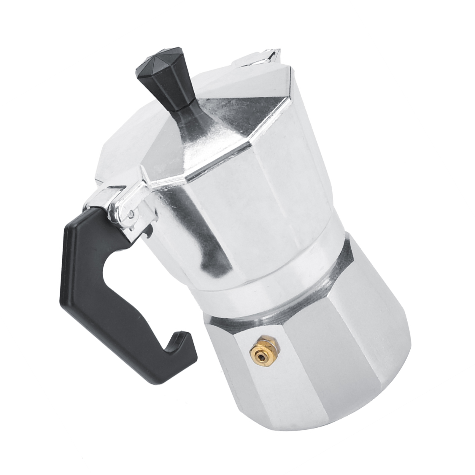 Italienische Moka-kanne Aus Aluminium, Espressokanne, Geeignet Für Herd Und Zuhause/büro