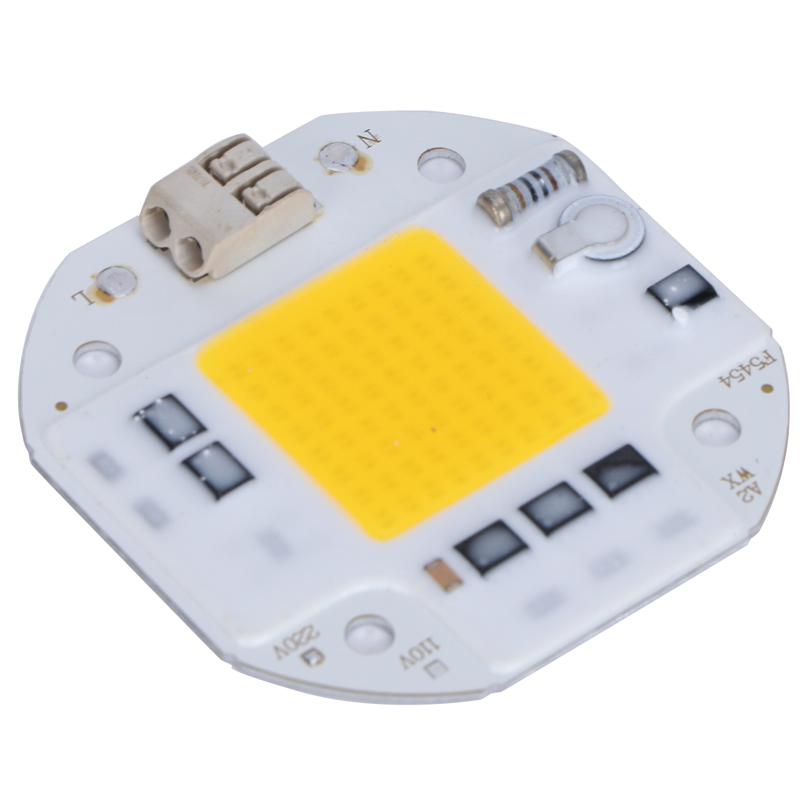 Ac220v 50w Integrierte Chip-lichtquelle, Hochhelle Cob-perlen-spotlampe, Warmweiß