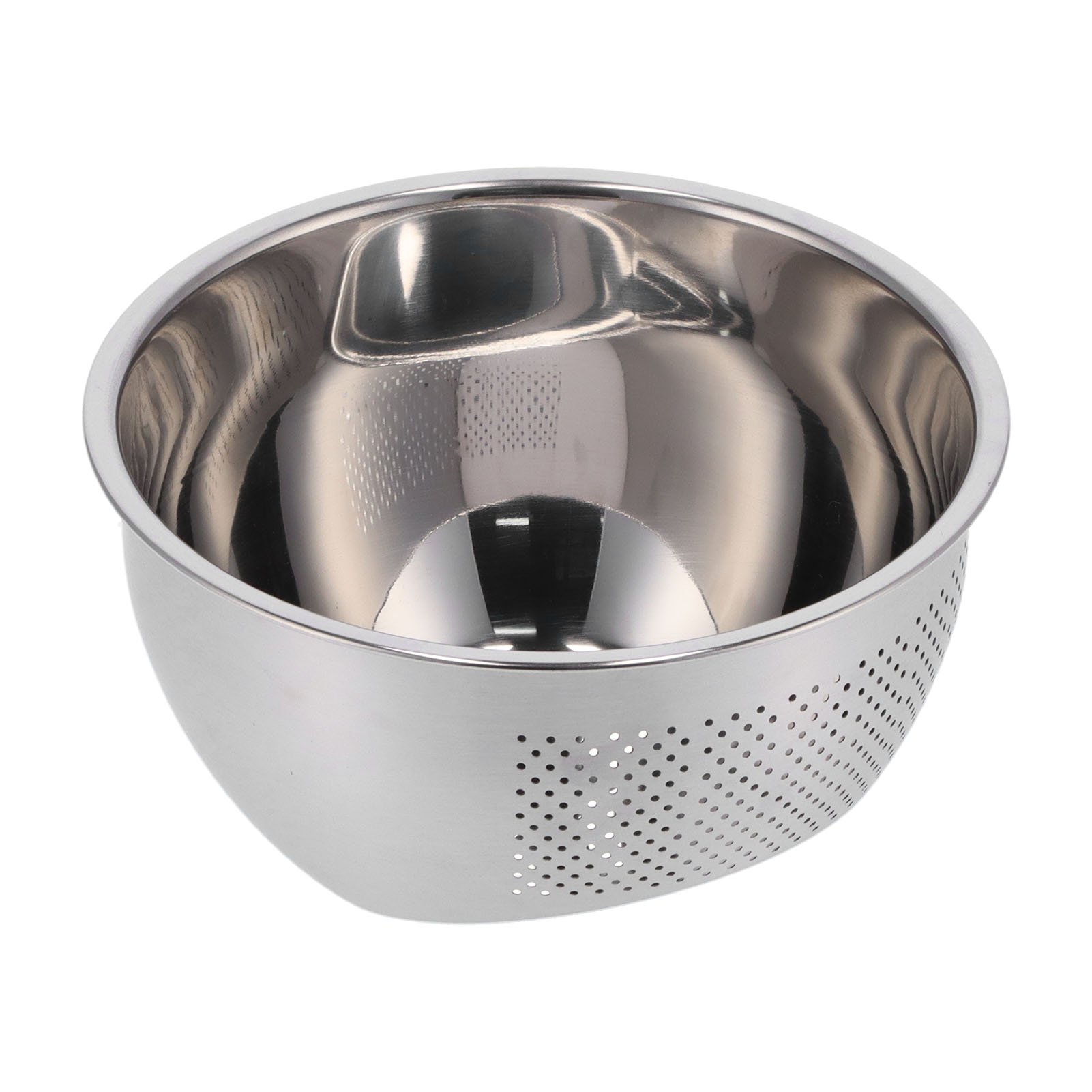 Abtropfkorb Aus Edelstahl, Reissieb, Verdickter Gemüsewaschkorb, Küchen- Und Haushalts-reiskorb, S-22,5 Cm