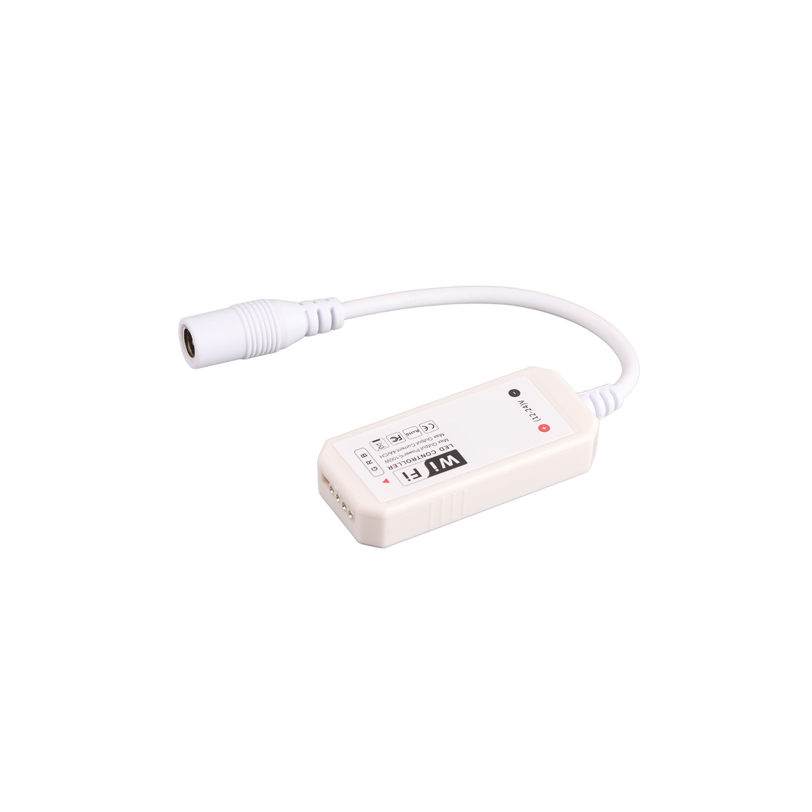 Wifi Rgb-controller Dc12-24v Für Farbige Led-streifen, Steuerbar Per Smartphone-app
