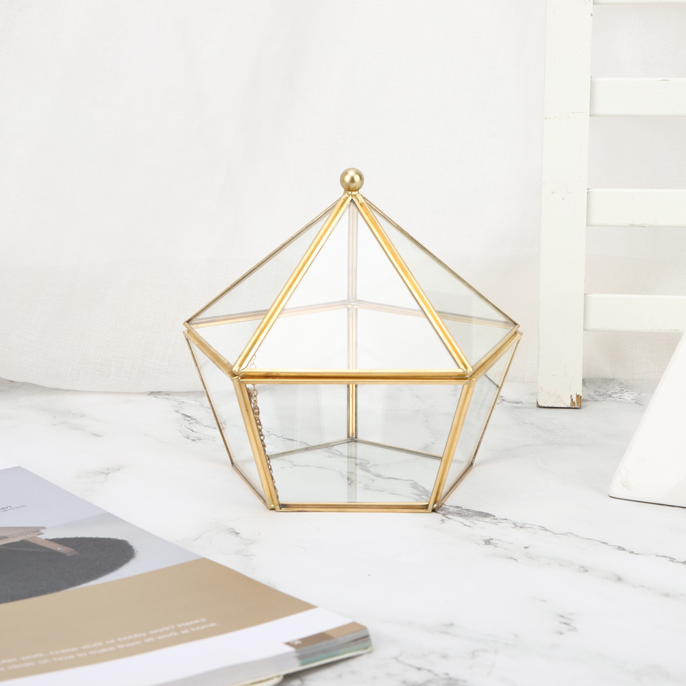 Einzigartiger Geometrischer Pflanztopf Für Sukkulenten, Künstlicher Blumenbehälter, Staubschutz, Dekoration