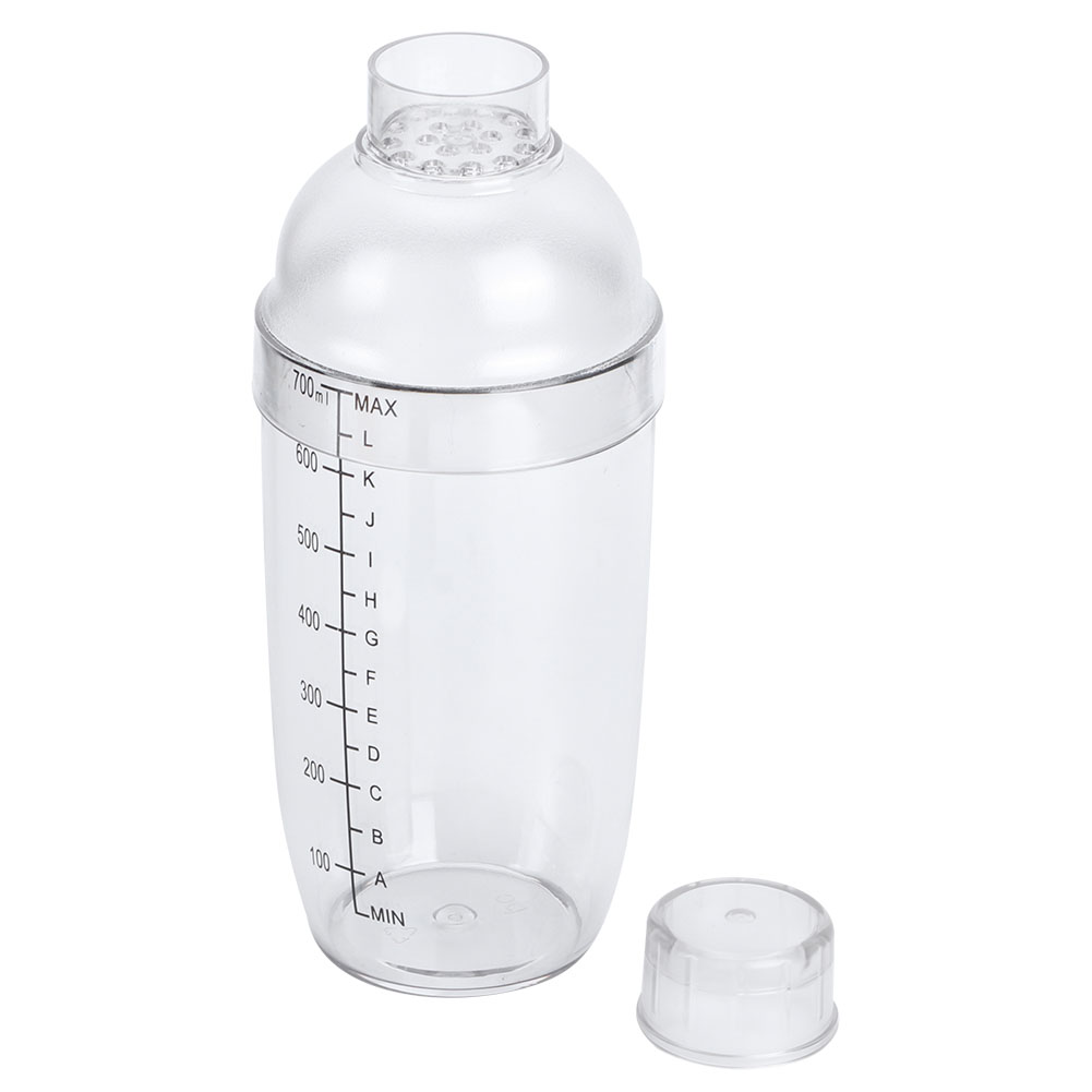 Pc Cocktailshaker Mit Waage, Milch-, Tee- Und Saftkanne, Weinbecher Aus Kunststoff Für Die Hausbar, 700 Ml