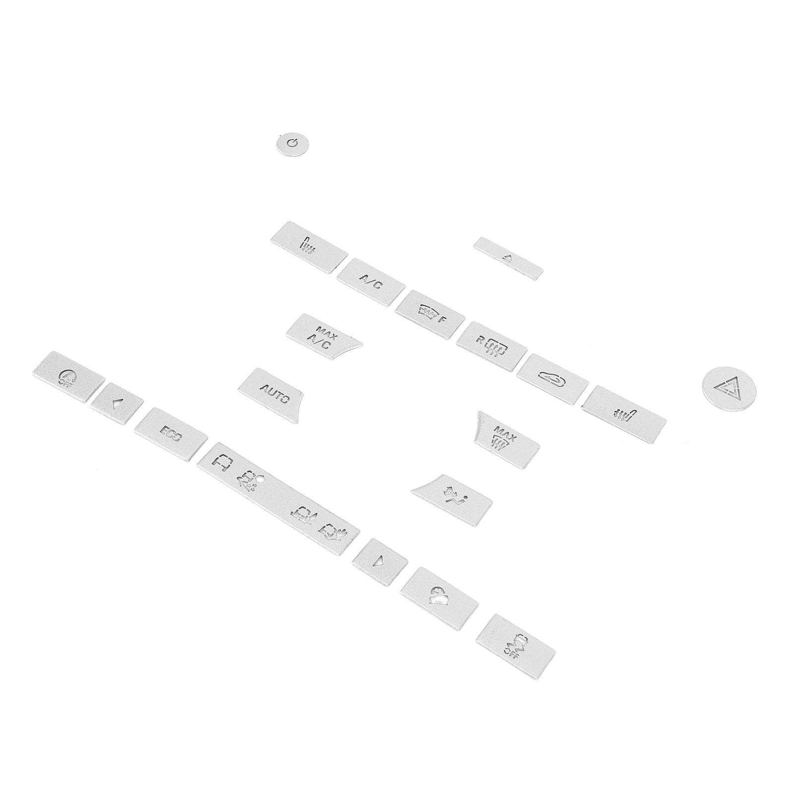 20-teiliges Set Mit Aufklebern Für Den Ac-tasten-geländemodusschalter, Passend Für Land Rover Discovery Sport 2016–2019
