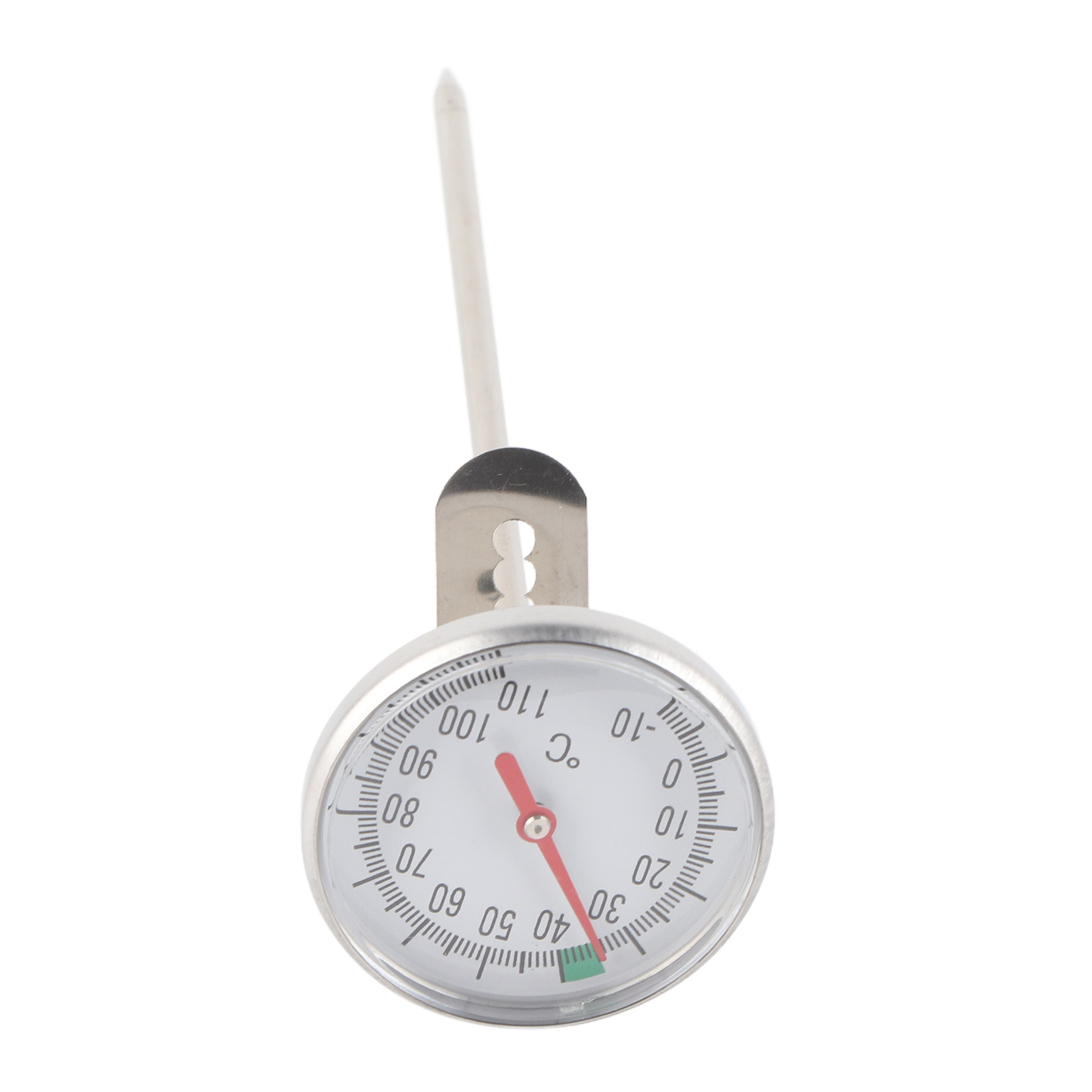 Milchthermometer Aus Edelstahl –10 Bis 110 °c, Leicht Zu Reinigendes Zubehör Zum Kaffeeaufschäumen