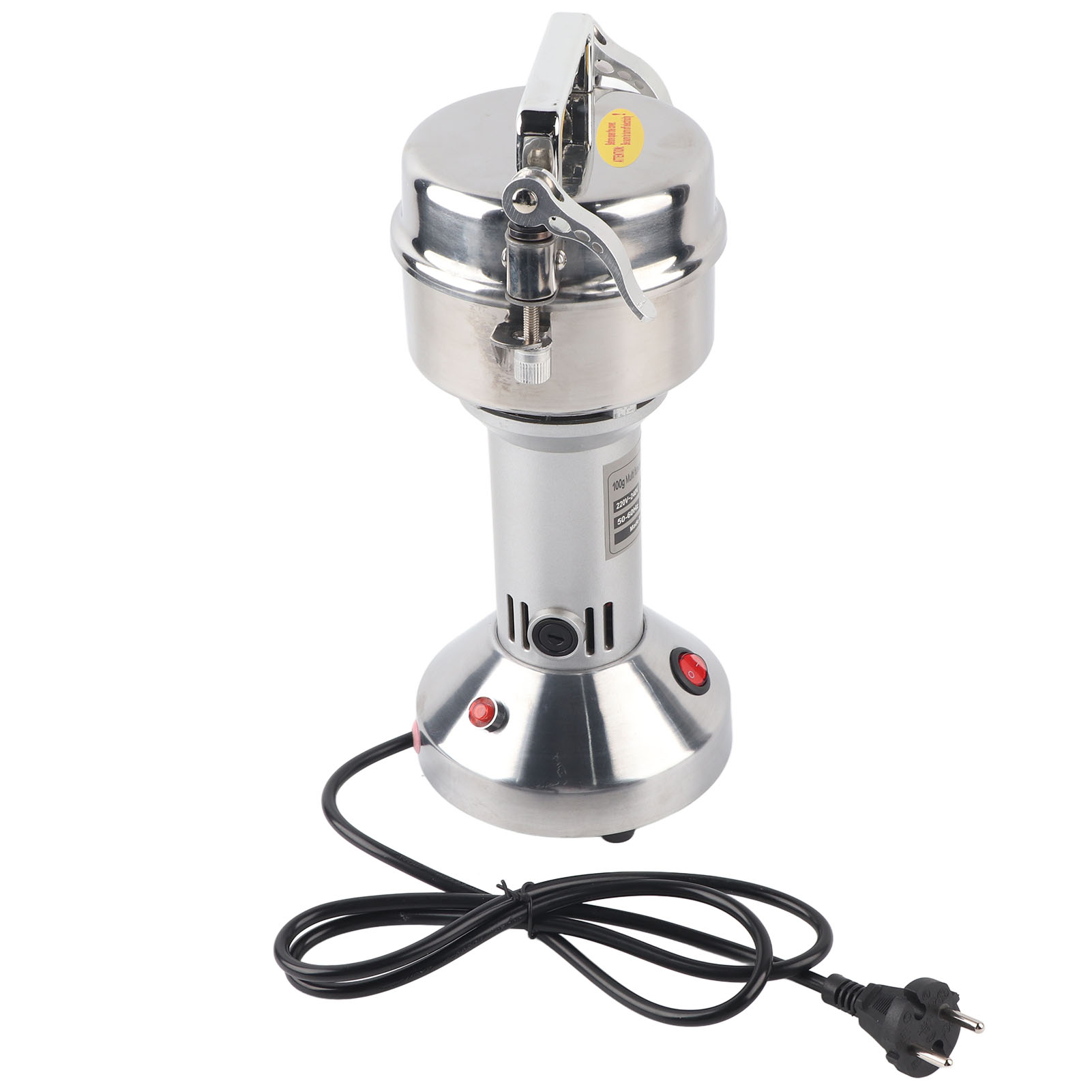 100g Edelstahl-kaffeemühle, Kleine Elektrische Kaffeebohnenmühle, Eu-stecker 220v