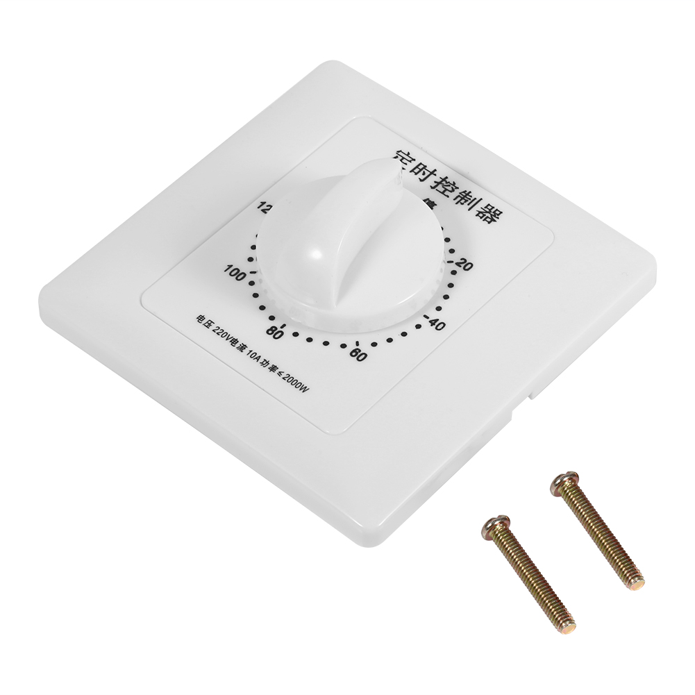 220-v-hochleistungspumpen-timer Für Den Innenbereich, Mechanischer Zeitschalter, Countdown-bedienfeld, 120 Minuten
