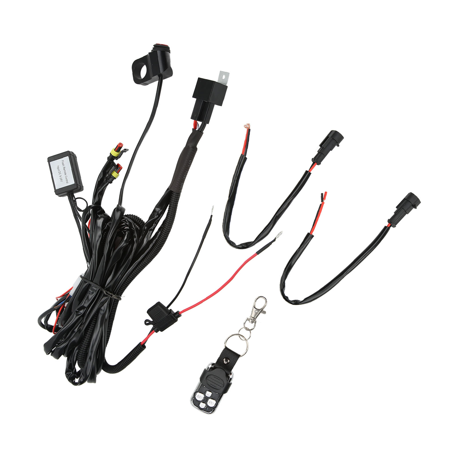 Led-licht-kabelbaum-set 12v Ein/aus Scheinwerfer-spotlights-schalter Fernbedienung Für Offroad-motorräder Und Atvs