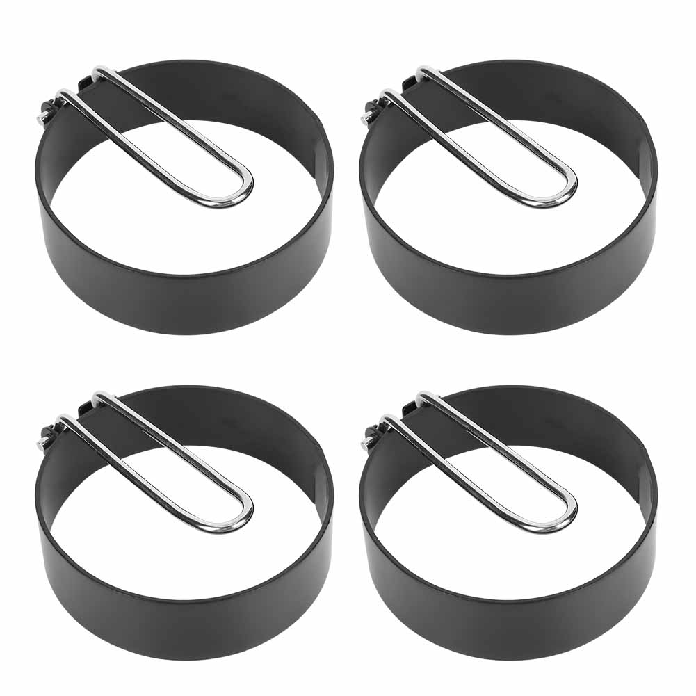 4er-set Eierringe Aus Edelstahl, Spiegeleierformer, Pfannkuchenform, Küchenhelfer