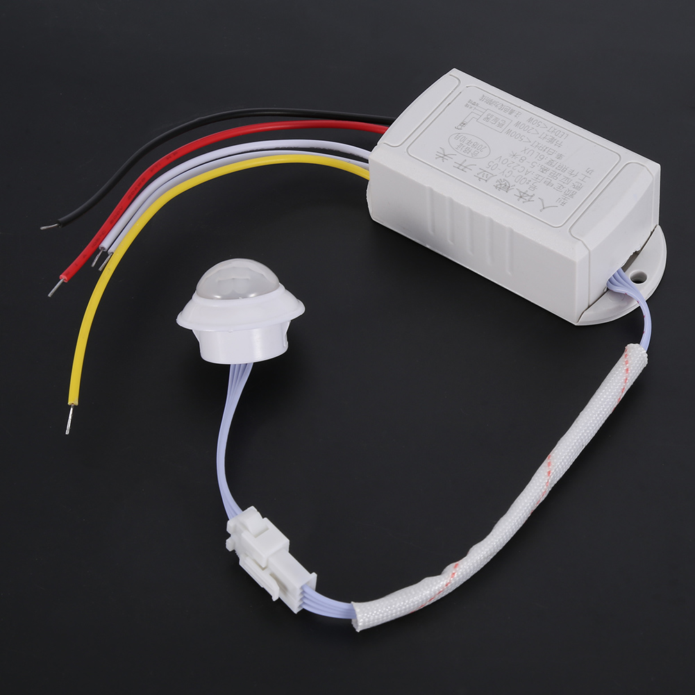 220v Mini-einstellschalter Mit Infrarotsensor Zur Bewegungserkennung Für Lampen