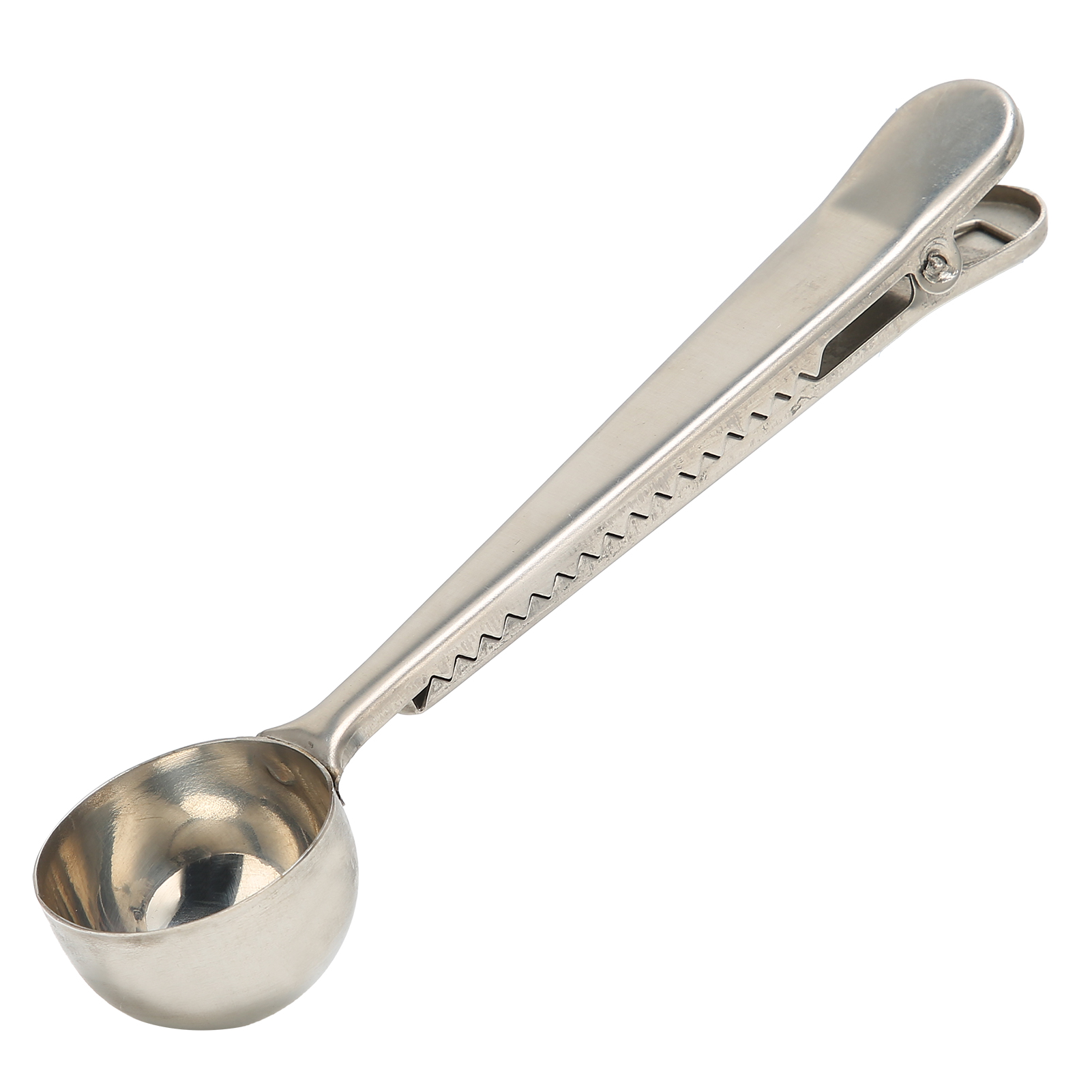 Kaffeemesslöffel Aus Robustem Und Langlebigem Edelstahl Mit Versiegeltem Clip Für Milchpulver, Teebohnen Und Kaffee