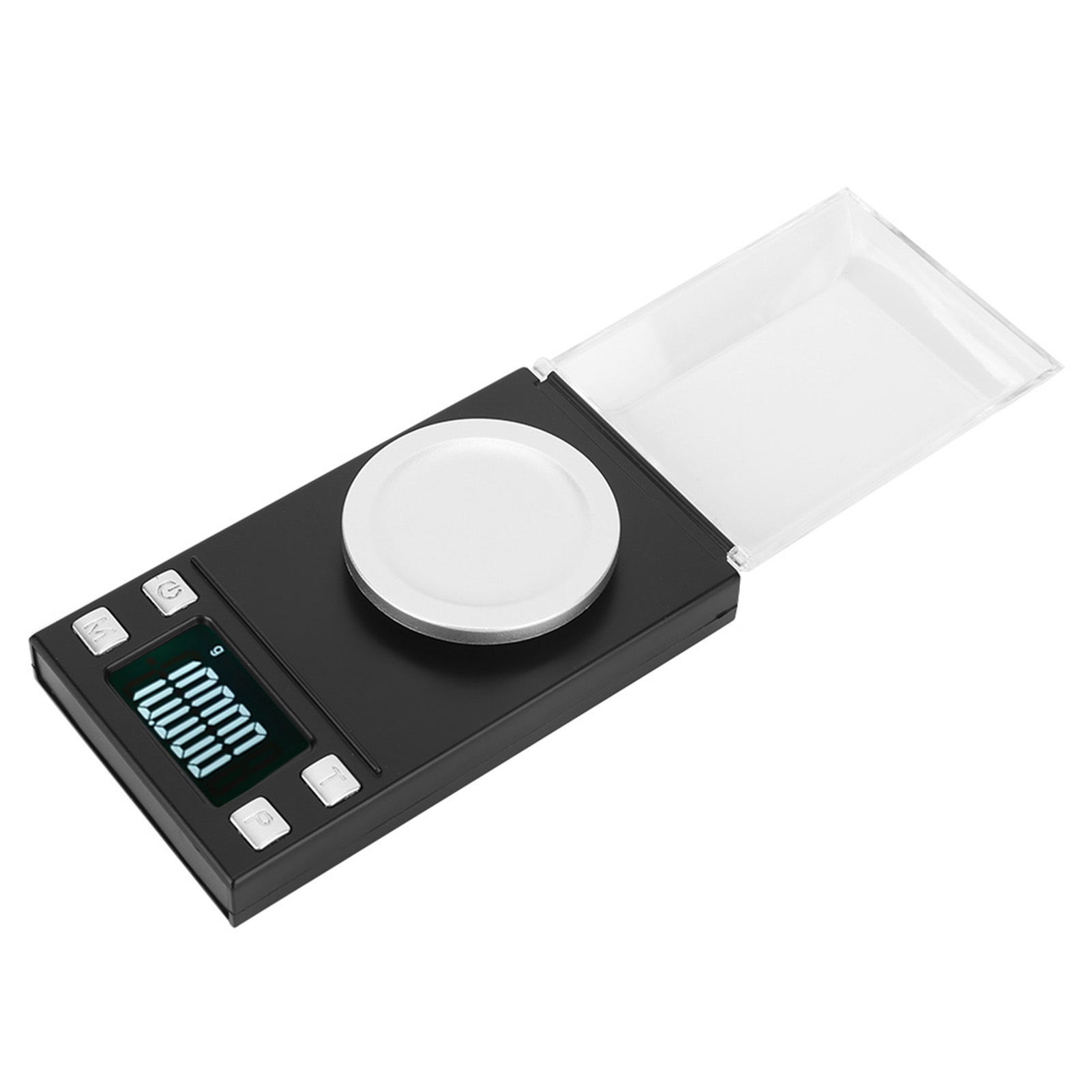 Hochpräzise Tragbare Mini-digitalwaage Mit Lcd-anzeige (0,001 G) Zum Wiegen Von Schmuck, Gold Und Pillen (50 G/0,001 G).
