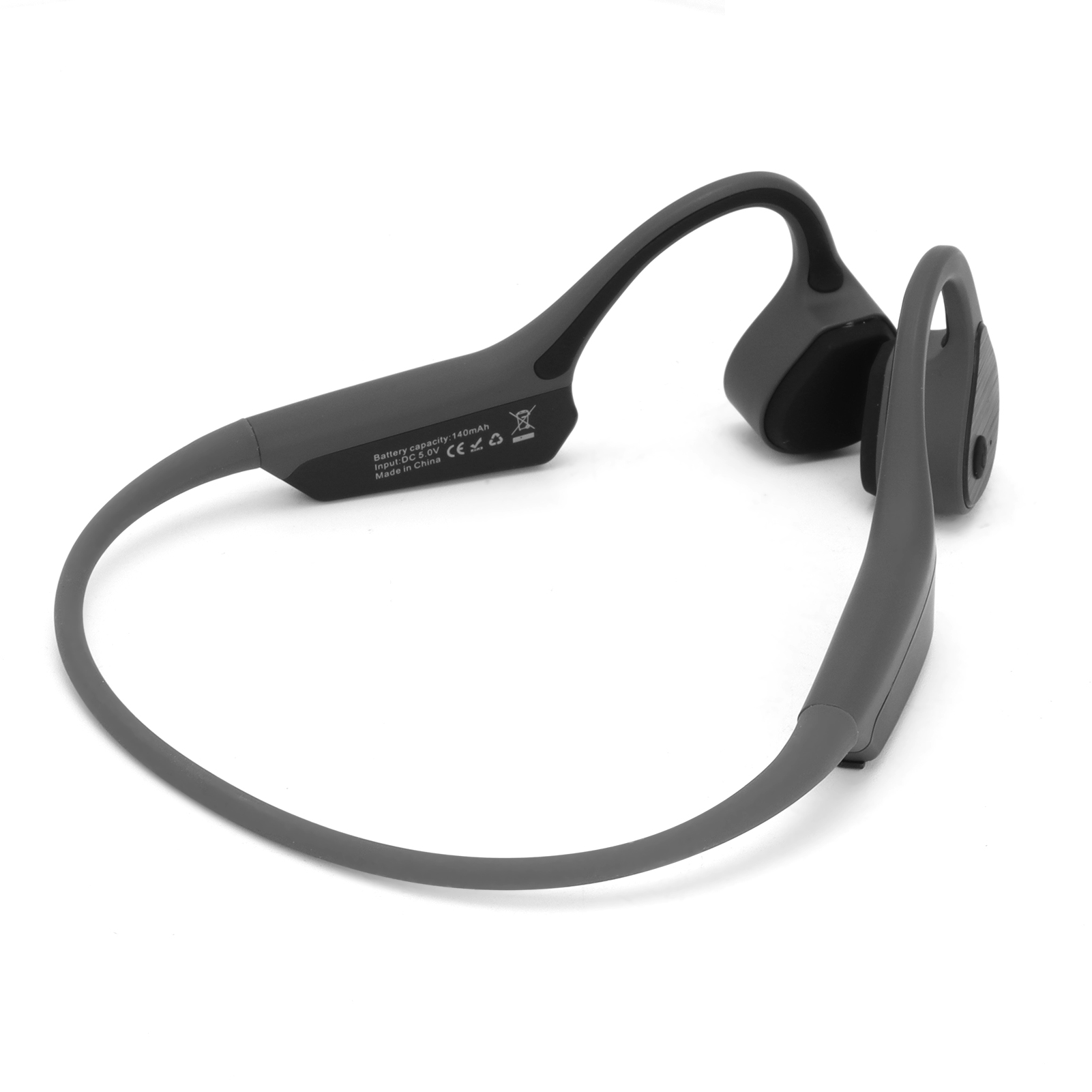 Tragbarer Bluetooth-kopfhörer, Kabelloses Stereo-knochenleitungs-headset Für Outdoor-sportarten