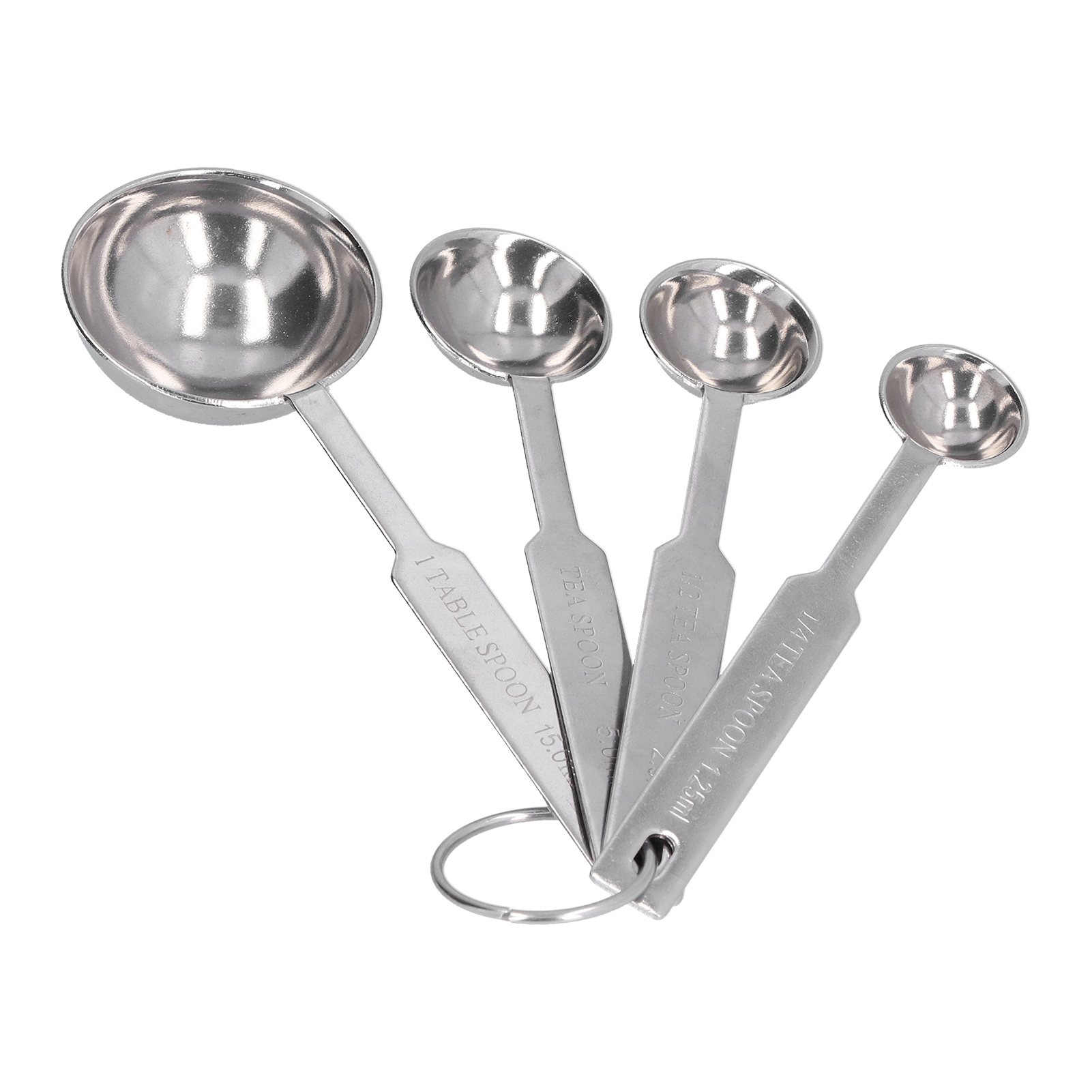 Messlöffel Aus Edelstahl, Haushalts-kaffee-milch-löffel, Küchenhelfer Für Zuhause, 4-teiliges Set