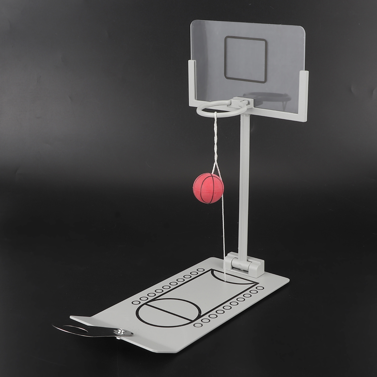 Miniatur-schreibtischdekoration, Basketballkorb-spielzeug, Brettspiel Für Basketballfans