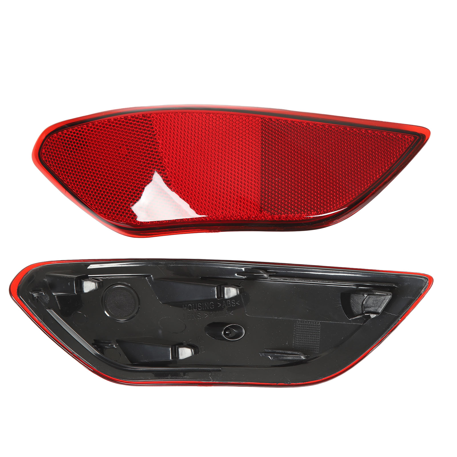 Lot De 2 Réflecteurs De Pare-chocs Arrière Rouges (réf. 95863110500) Pour Cayenne 2011-2014