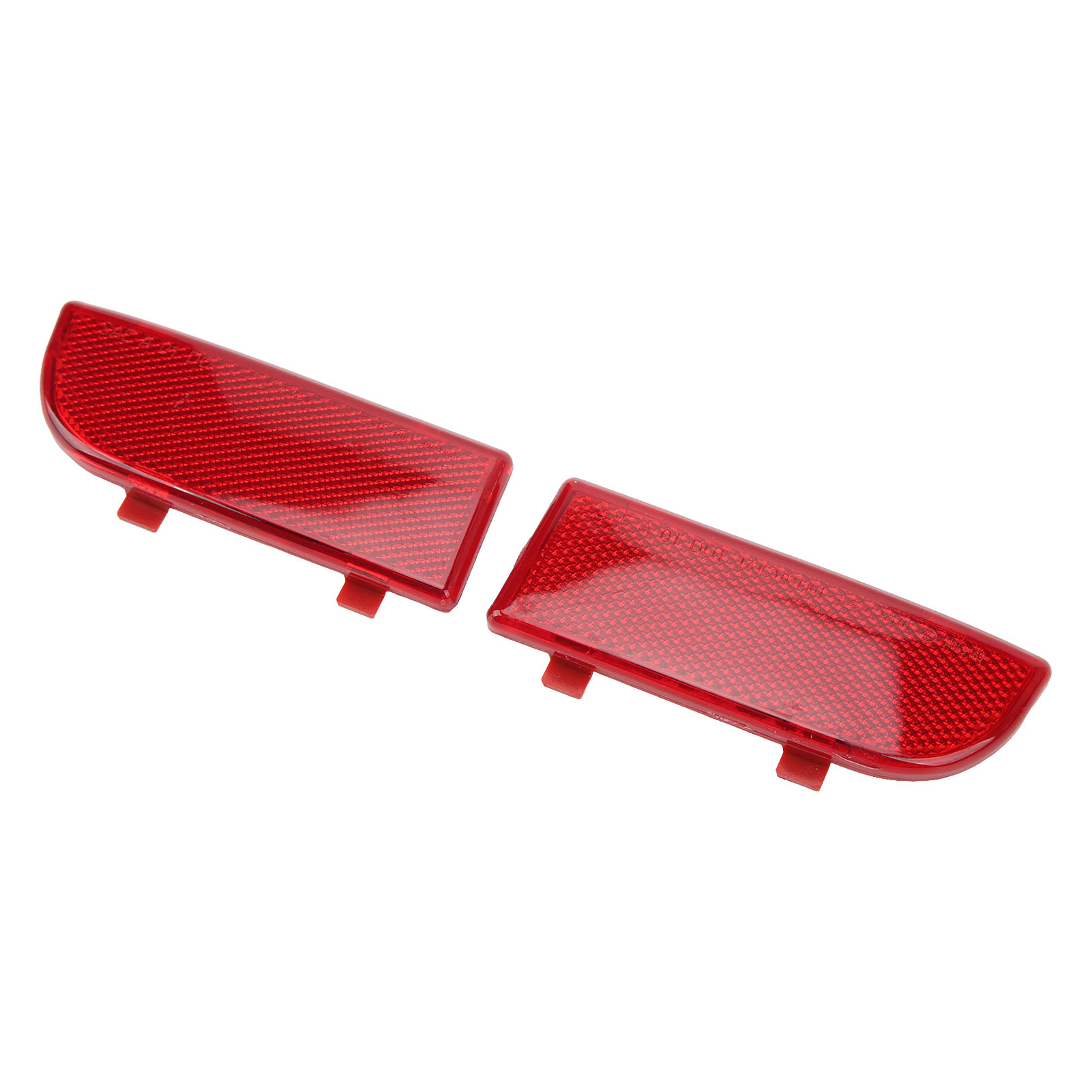 1 Paire De Réflecteurs De Pare-chocs Arrière 6398260440 Gauche Et Droite, Réflecteurs De Feux Arrière Rouges De Remplacement Pour Mercedes-benz Vito W639 2003-2015