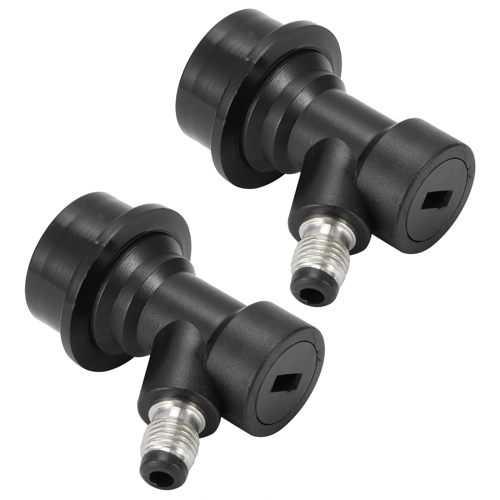 2 Stück 1/4"-mfl-kugelkupplungsset Für Heimbrau-bier- Und Limonadenfass-flüssigkeitsanschlüsse Adapter