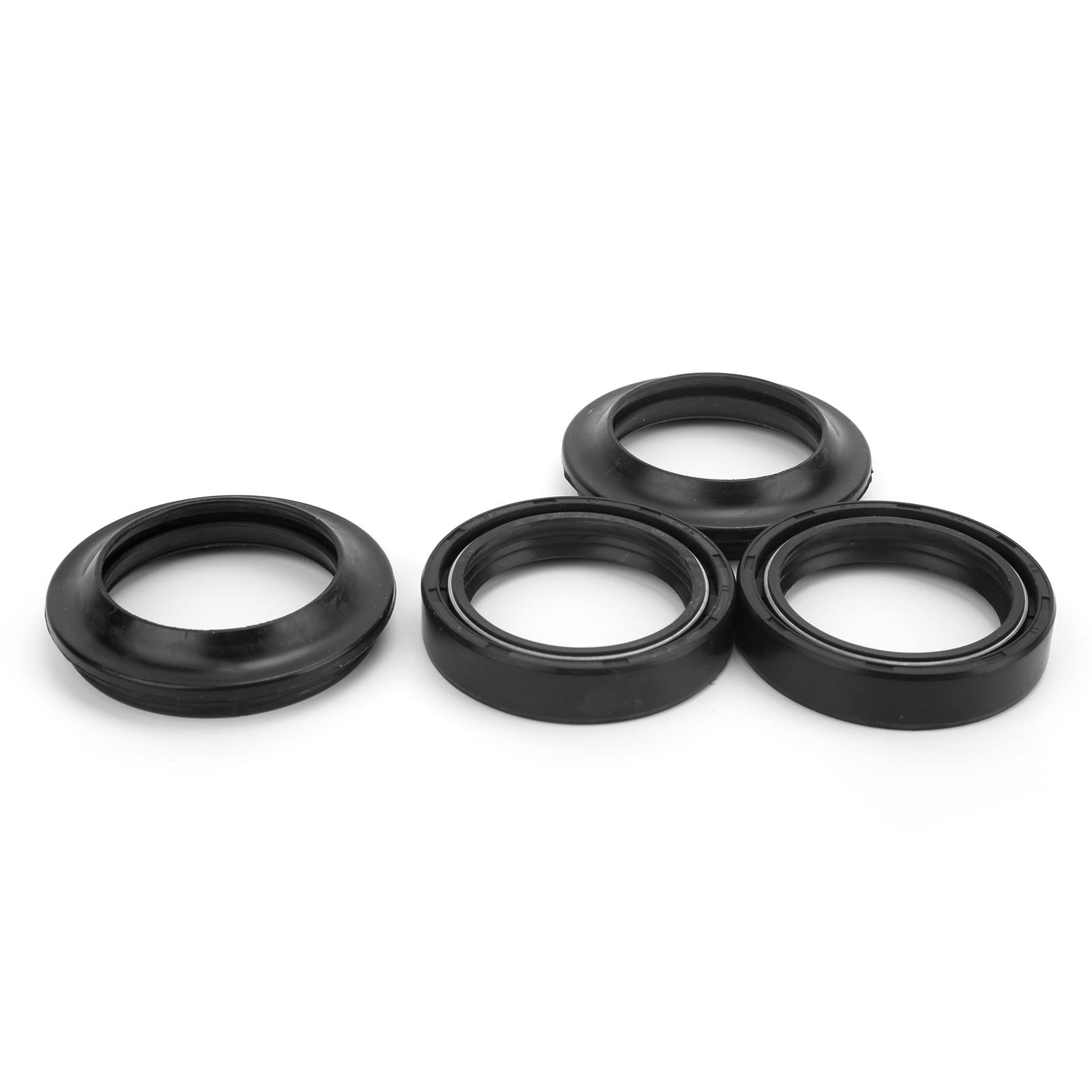 4 Stück Öldichtungen, Stoßdämpfer, Gummi-staubschutzkappen Für Vorderradgabel, Passend Für Yamaha, 39 X 52 X 11 Mm