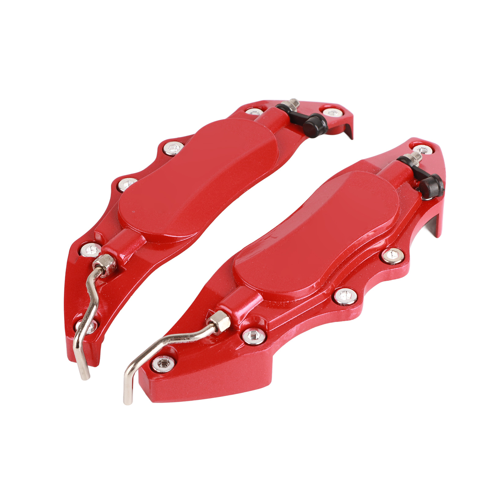 Couvre-étriers Universels En Alliage D'Aluminium Haute Résistance, Protection D'Étrier De Frein Pour Voiture, Rouge, Petite Taille