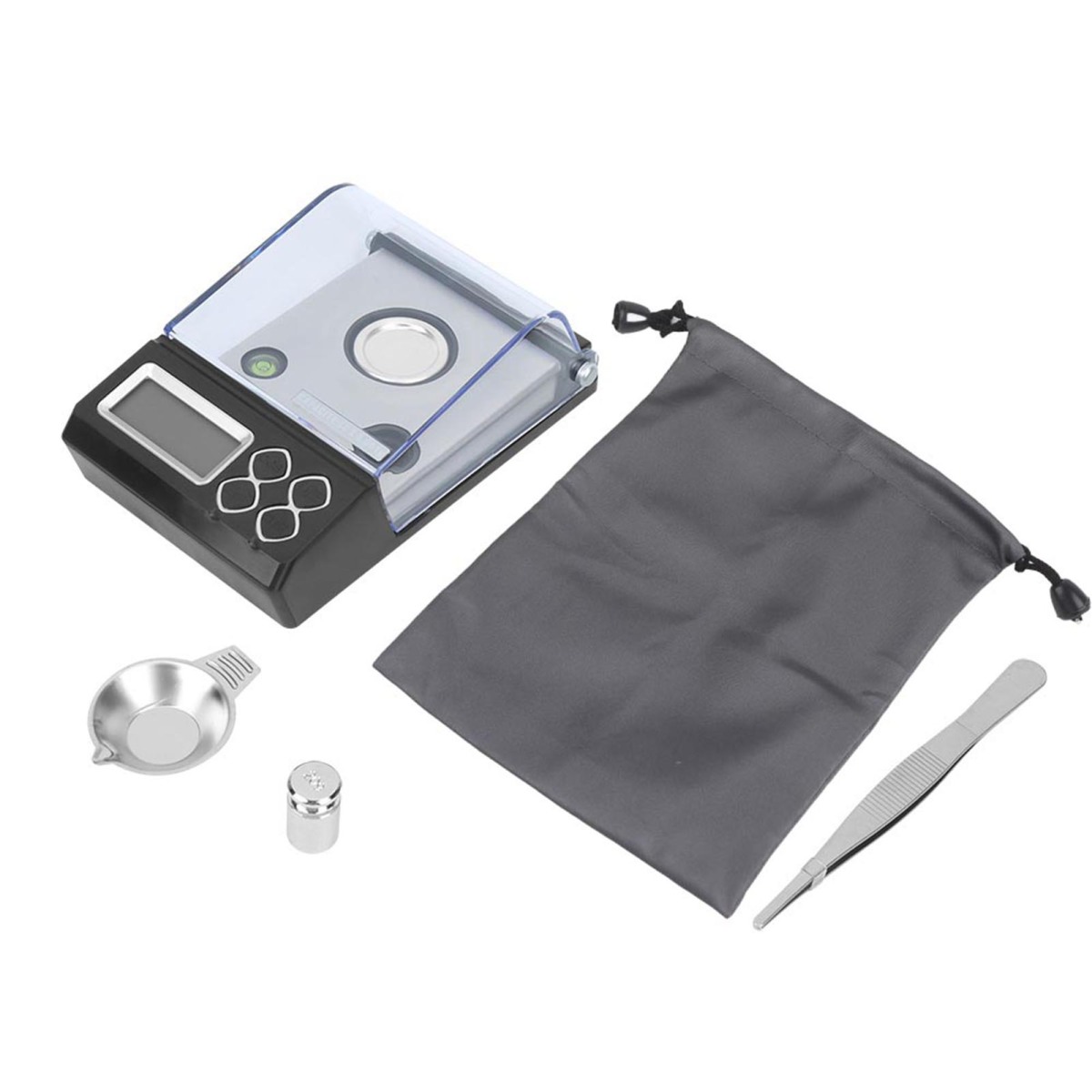 Hochpräzise Digitale Mini-taschenwaage, Elektronische Waage Für Labor, Diamant- Und Schmuckwaage (30/0,001 G)