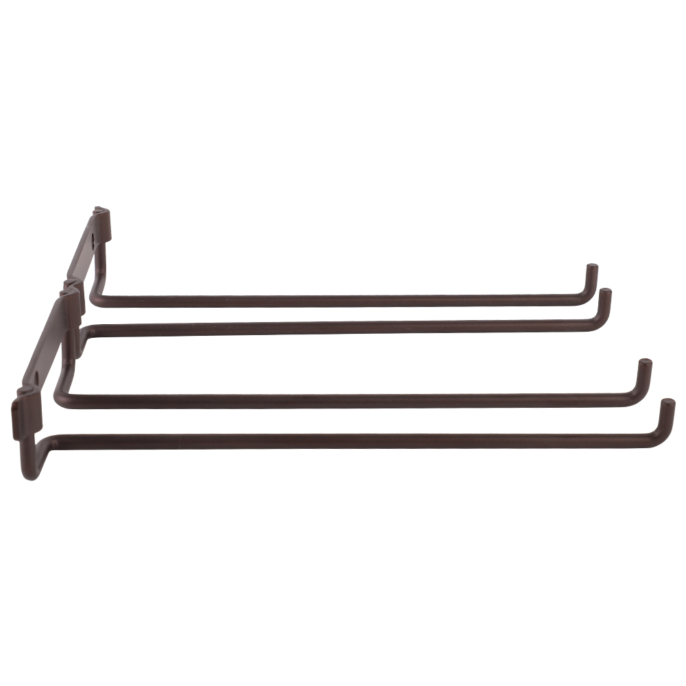 Hängender Weinglashalter Aus Metall Für Bar, Doppel-stielgläser, Glasflaschen, Kelche, Umgedrehter Halter