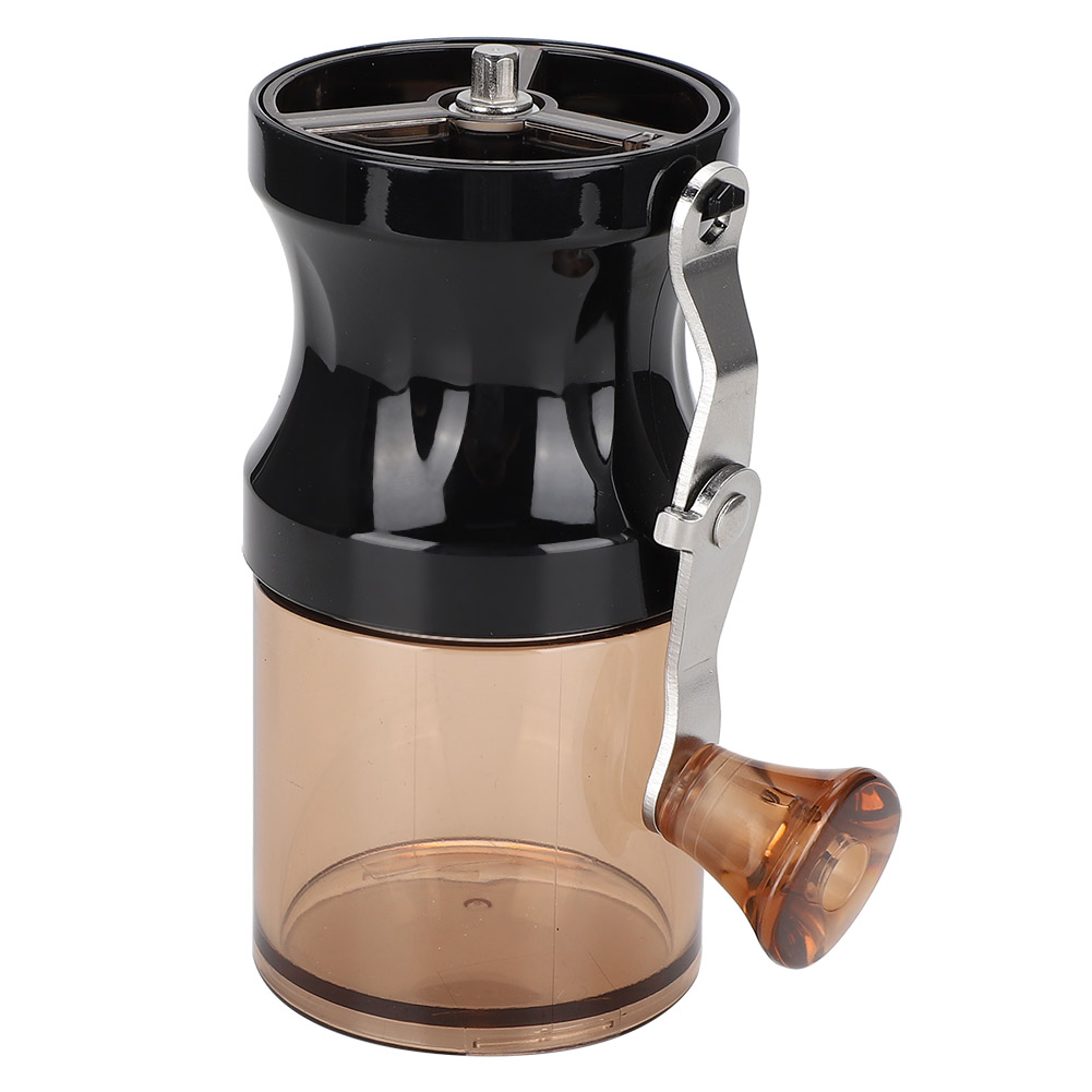 Handbetriebene, Abnehmbare Und Tragbare Kaffeemühle Mit Handkurbel, Schwarz