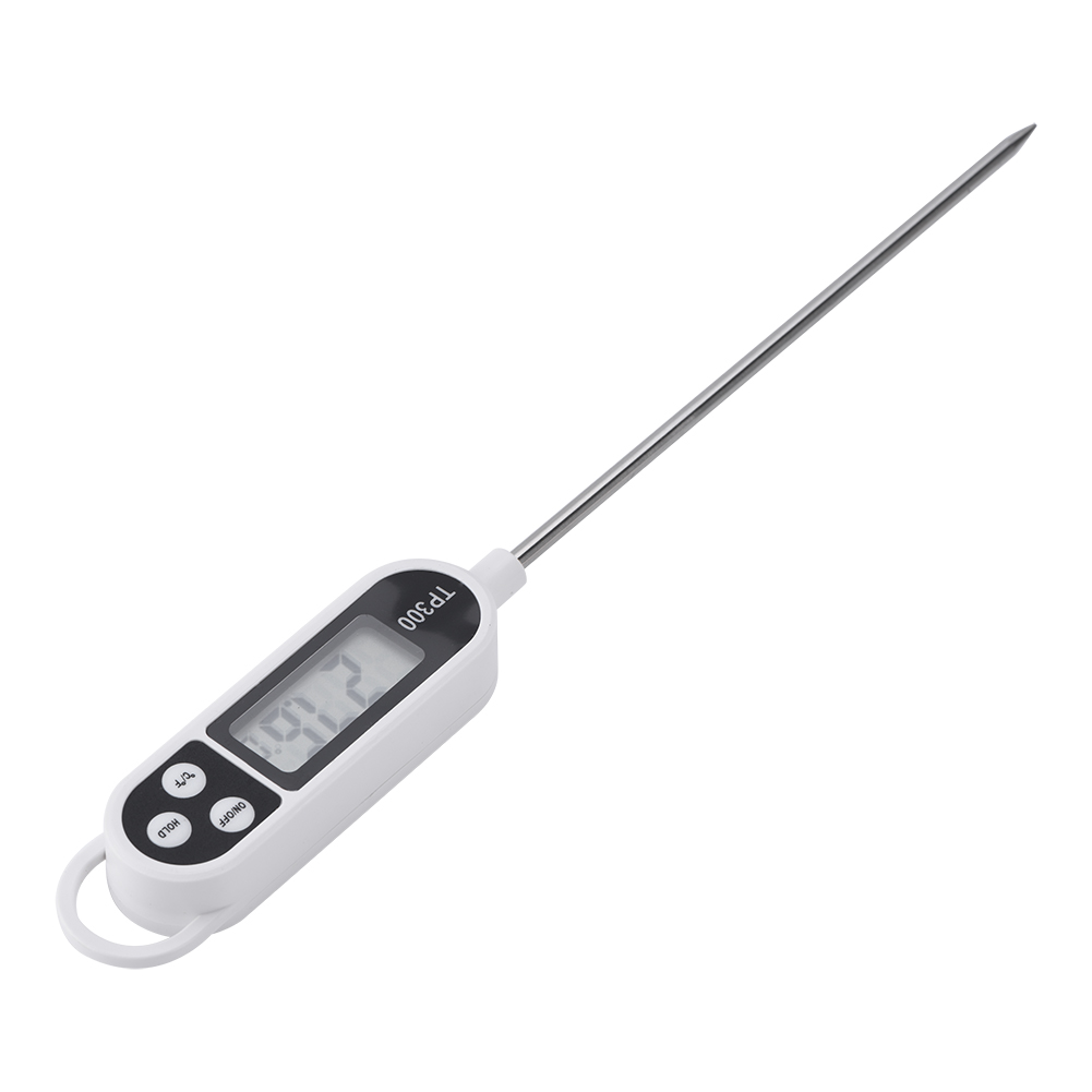 Stück Lcd-digital-kochthermometer Mit Sonde Zur Messung Der Fleischtemperatur In Küche, Grill Und Umgebung (neu)