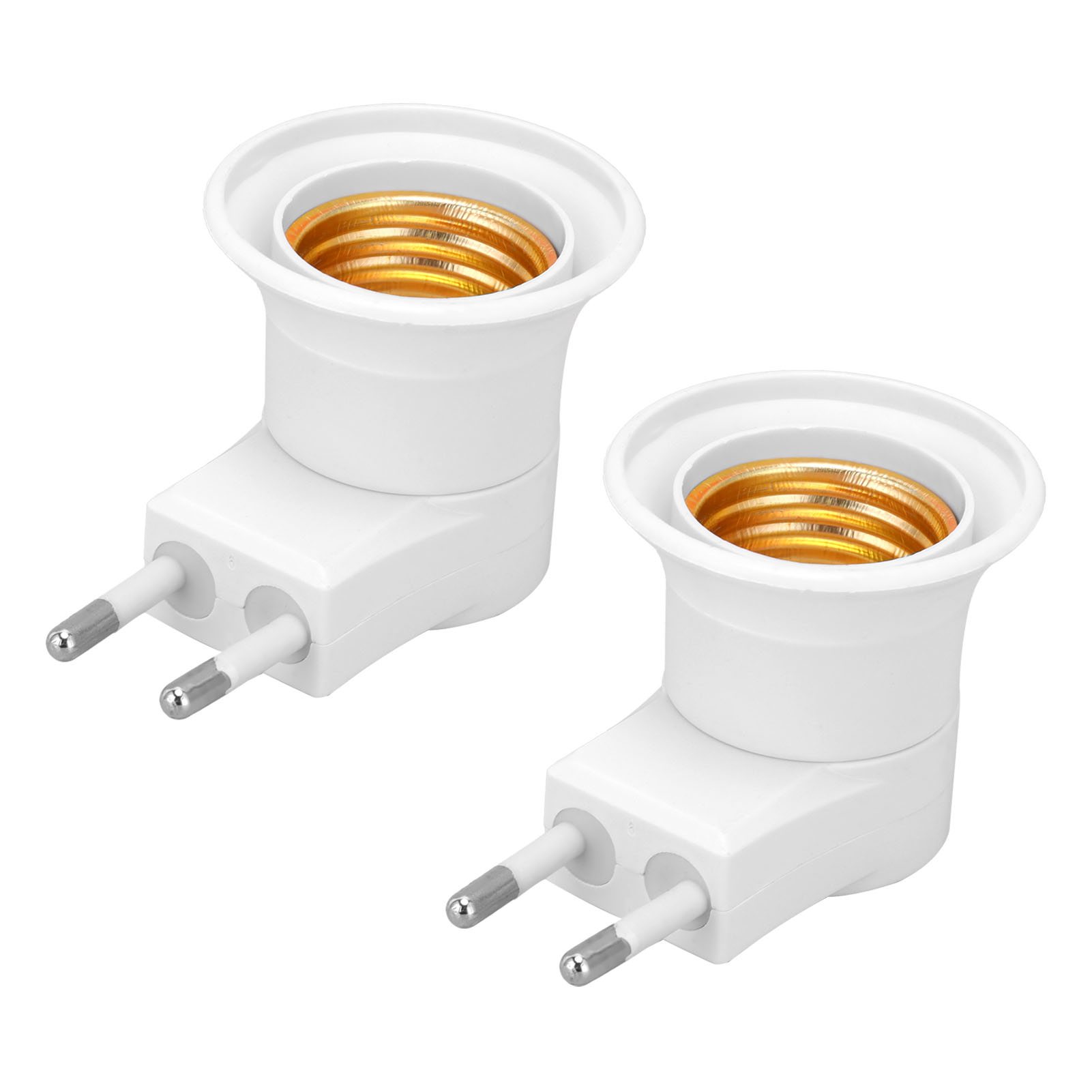 Stück E27 Lampenfassungsadapter Mit Schalter, Pvc-schraubanschluss, Lampensockel, Eu-stecker, 220 V