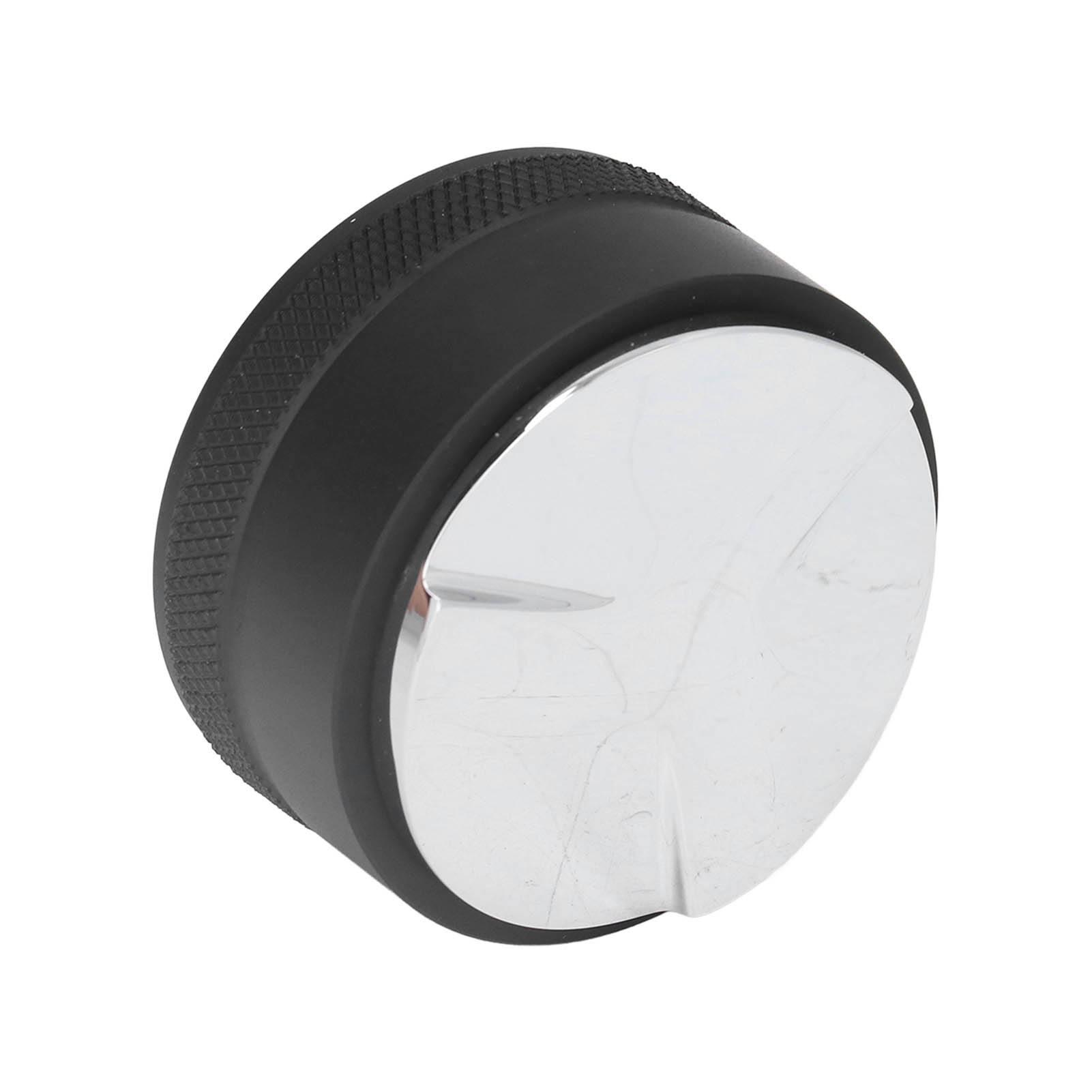 Kaffeesieb Aus Schwarzem Edelstahl, Verstellbarer Pulverspender Und Tamper, 58 Mm