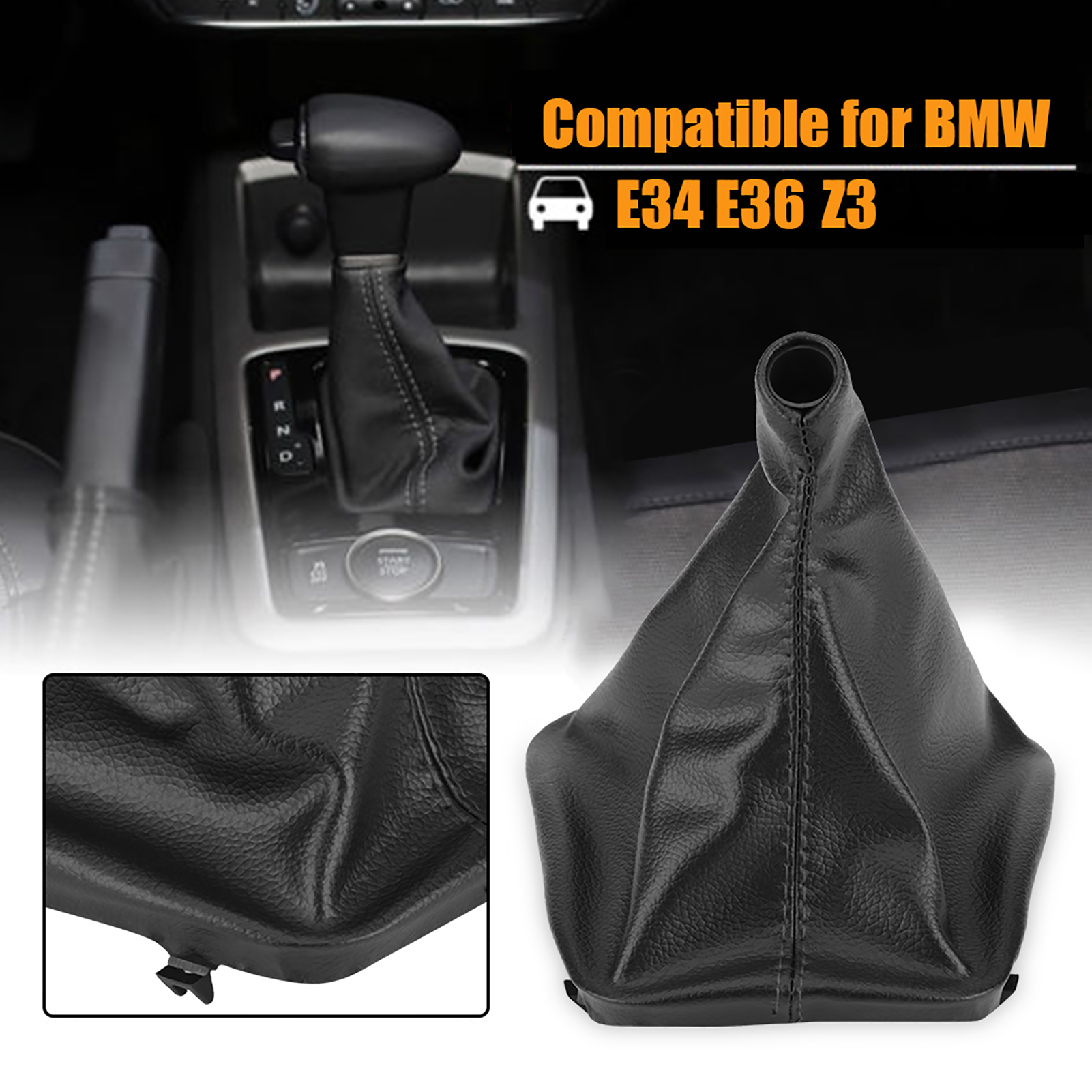 Schalthebel Links (fahrerseite) Mit Schalthebelmanschette Für Bmw E34 E36 Z3