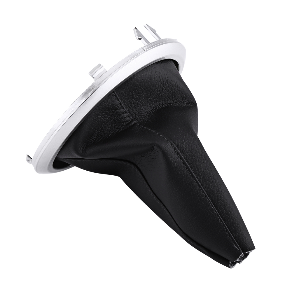 Schalthebelmanschette Aus Schwarzem Leder Für Suzuki Swift Sx4 (2005–2010), Schutzrahmen Für Schaltgetriebe