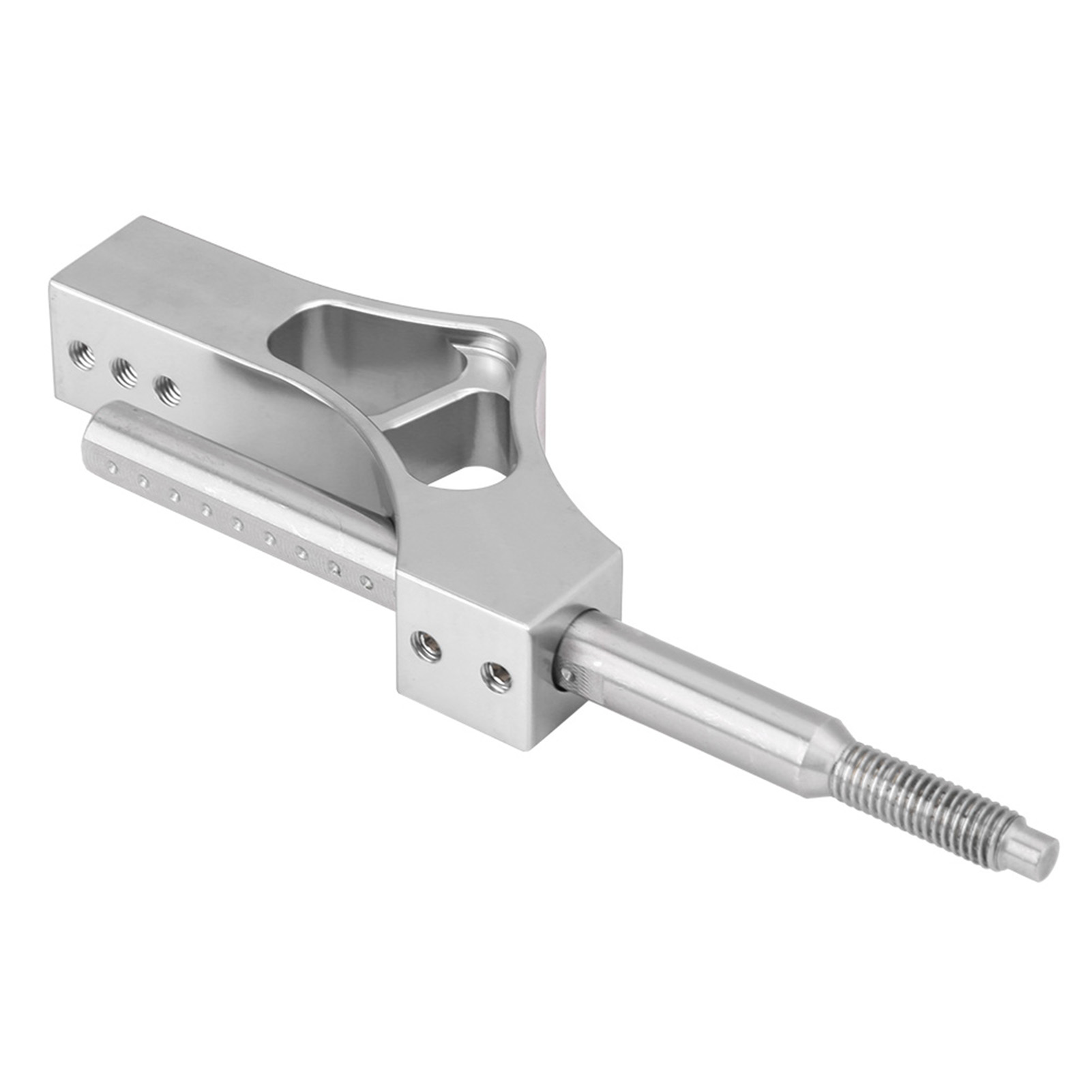 Schalthebel Aus Edelstahl Für Honda, Höhenverstellbar, Silberner Knauf, Manuell