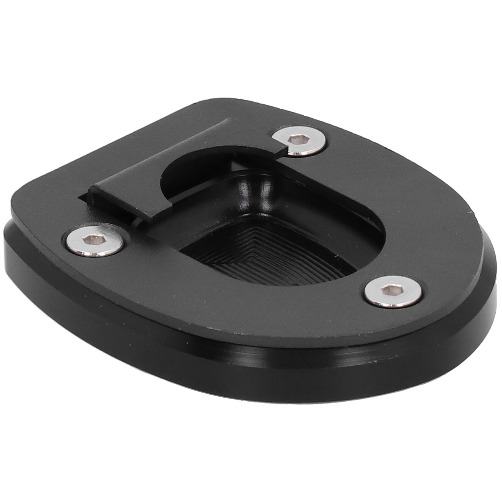 Seitenständer-verlängerungsplatte Für Vespa Gts 250 300 (2013–2019), Schwarze Motorradstütze, Parkstabilisator