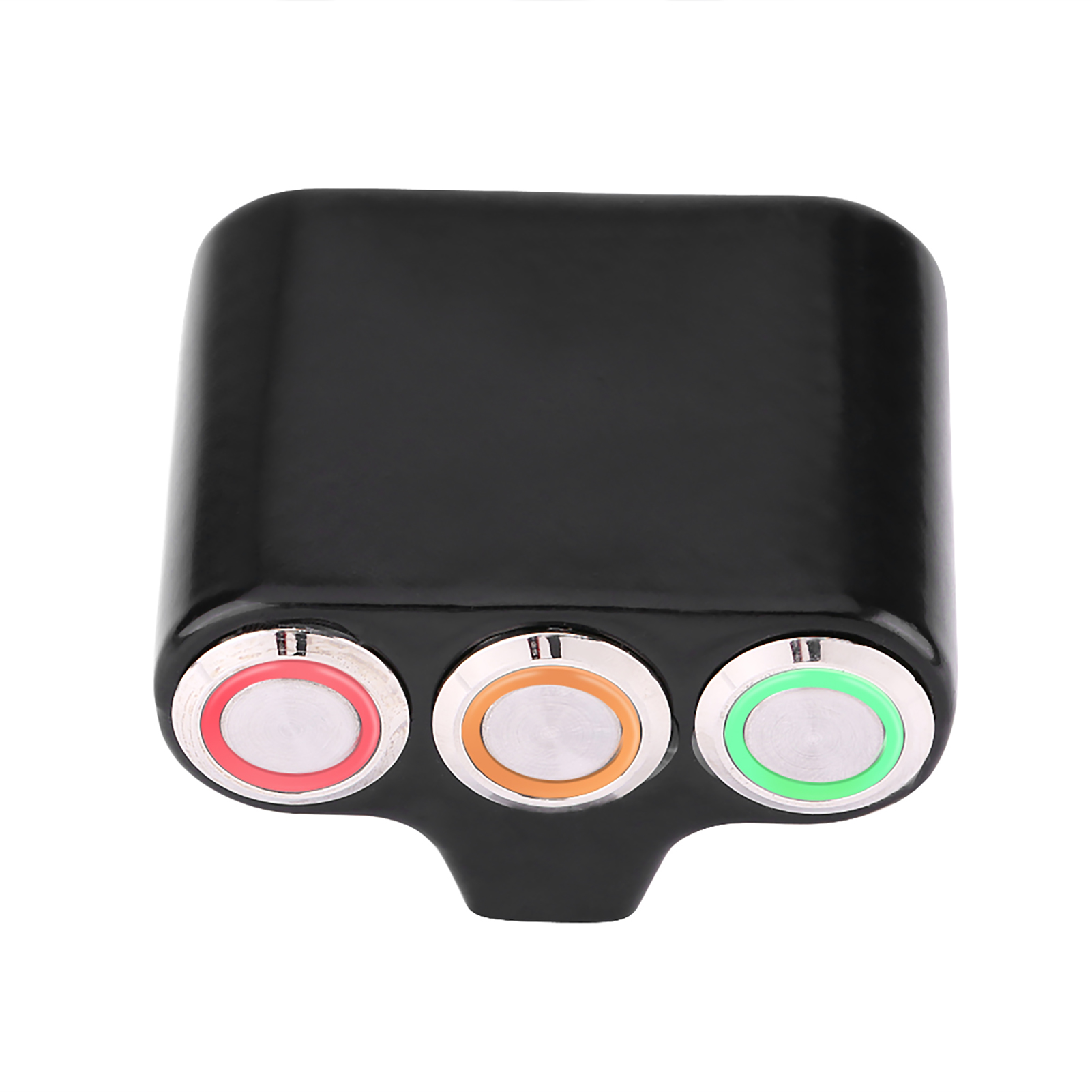 22-mm-motorradlenkerschalter Für Warnblinker, Bremslichter, Nebelscheinwerfer, Ein/aus Mit Led-anzeige