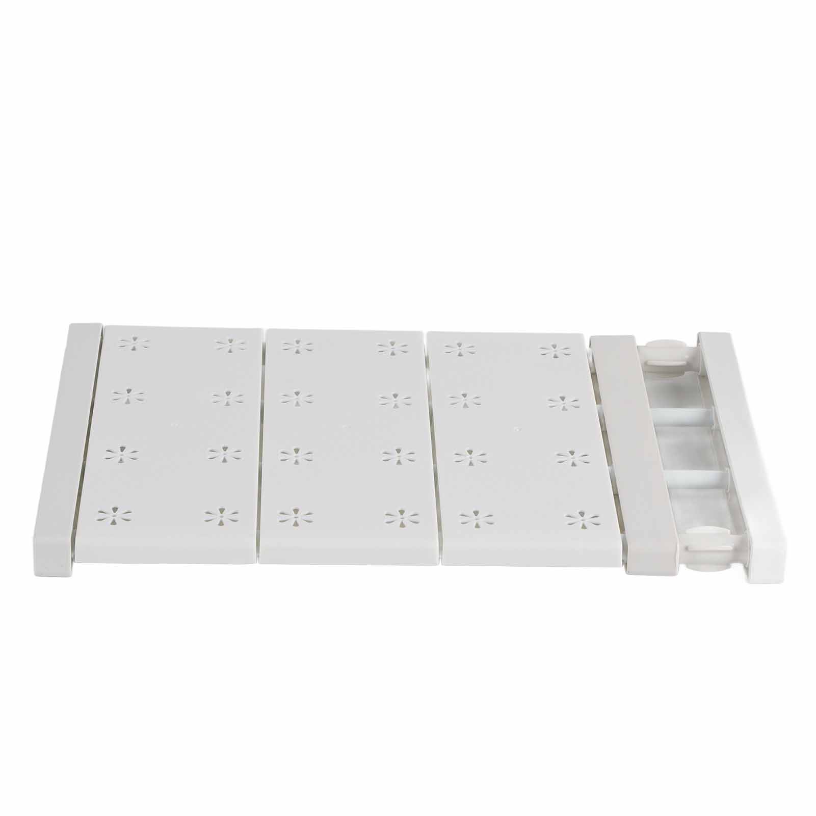 Ausziehbarer Kleiderschrank-regalteiler 38-60 Cm X 24 Cm, Ablagefach Für Kleiderschrank, Ankleidezimmer, Küchenschrank, Schlichtes Design, Für Studentenwohnheime