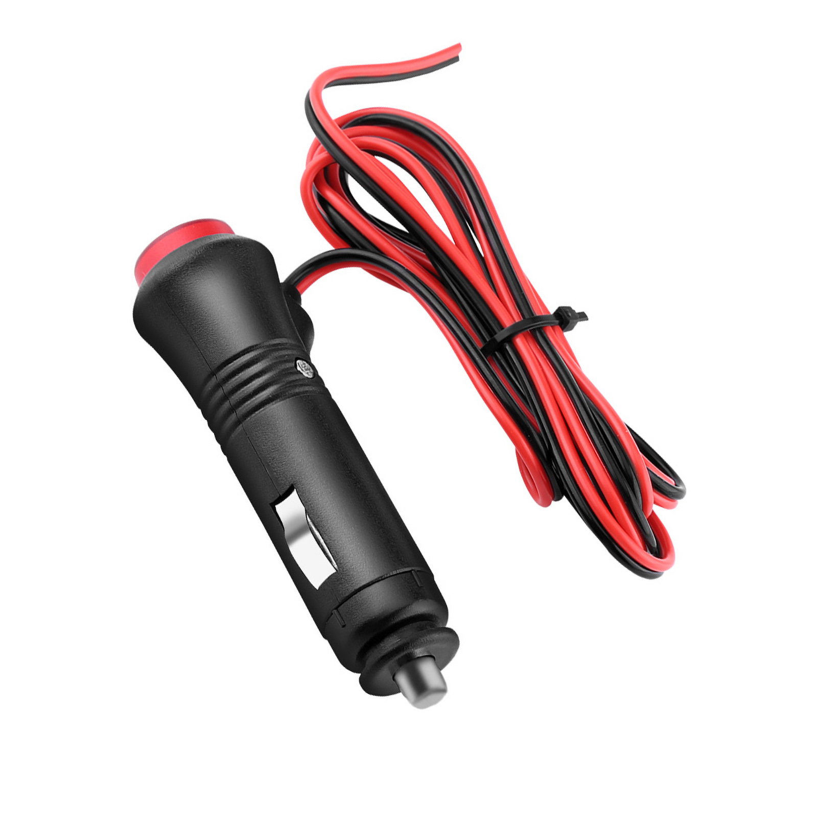 1,5 M Langer Zigarettenanzünder-adapter (männlich) Mit Ein-/ausschalter Und 12v/24v-sicherung Für Autos
