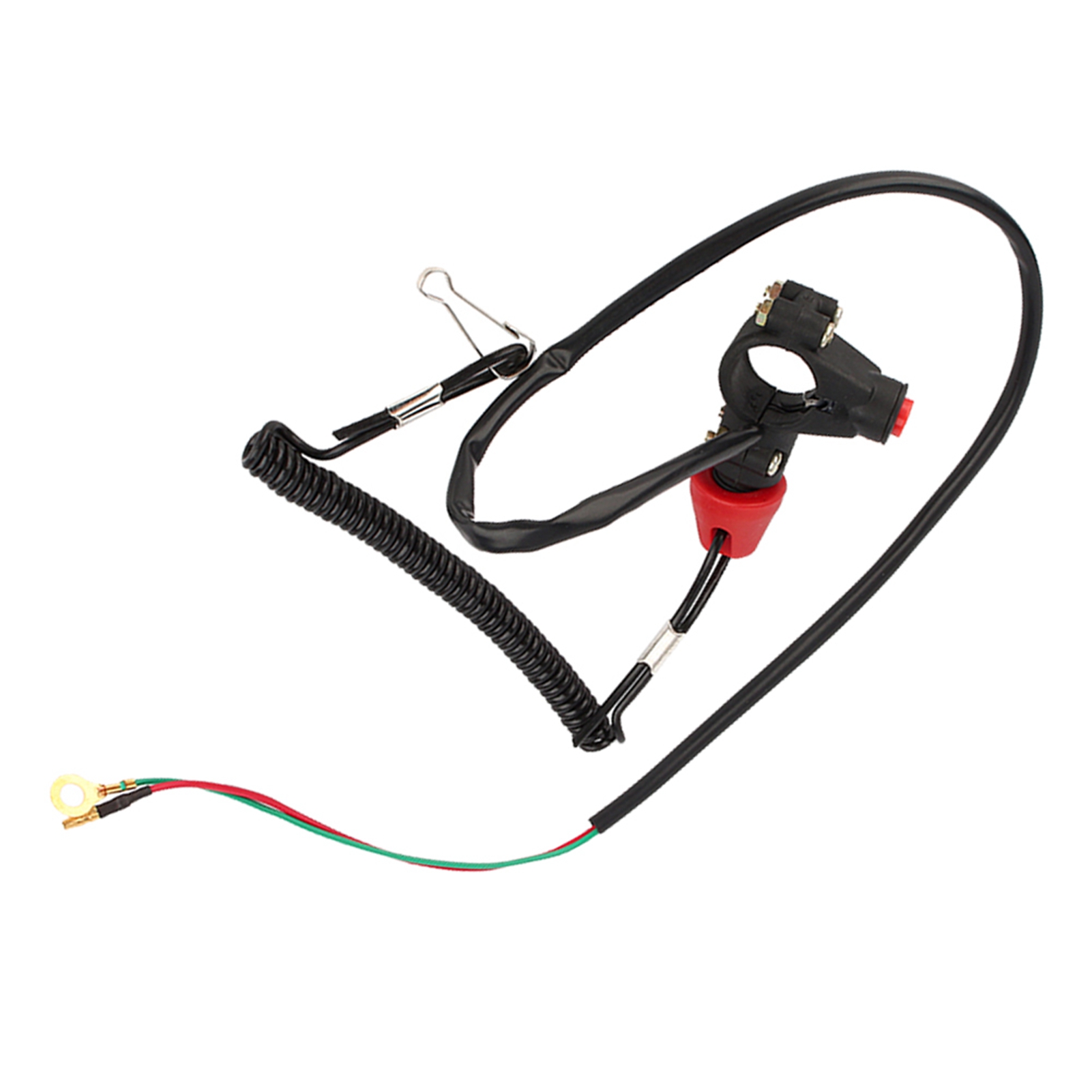 12v Co-motorstopp-sicherheitsleine Für Atv/boot, 1x Drahtschneider-leinenleine Mit Not-aus-schalter