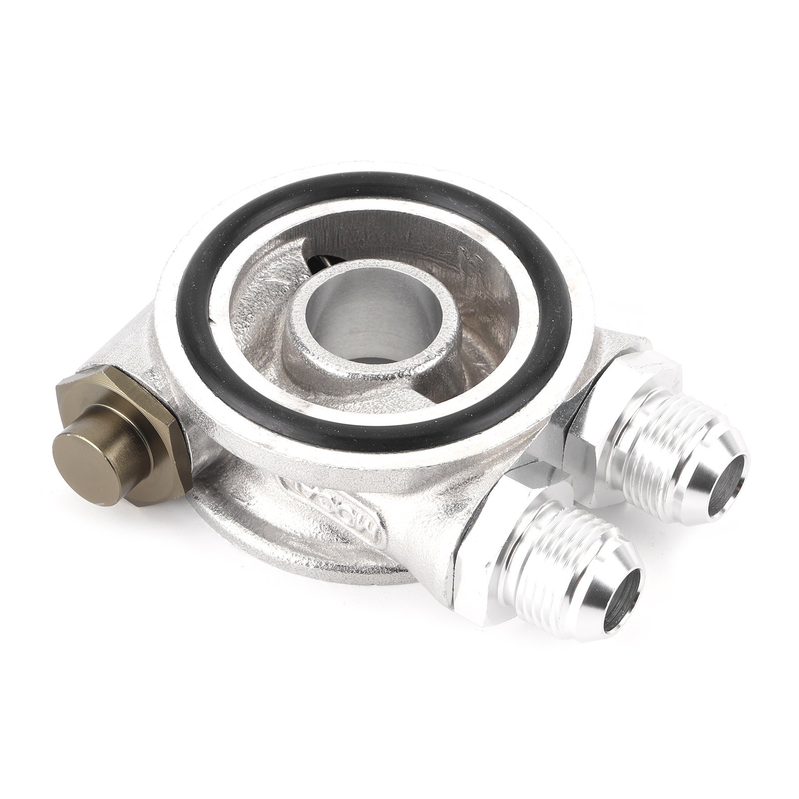 Ölfilter-sandwichplattenadapter Aus Aluminiumlegierung Für Fahrzeuge Mit Gewindefilter