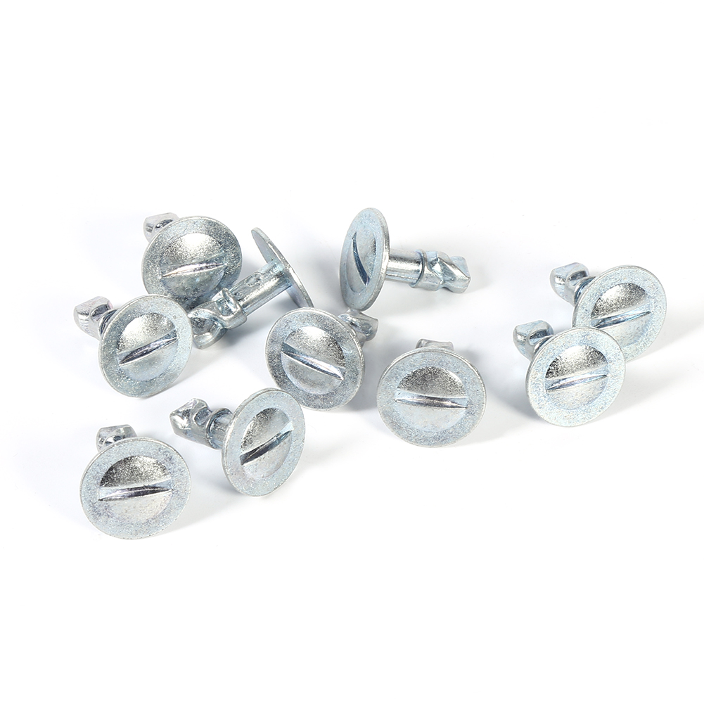 10x Motorunterbodenschutzclips Aus Metall Für Skoda 8d0805121