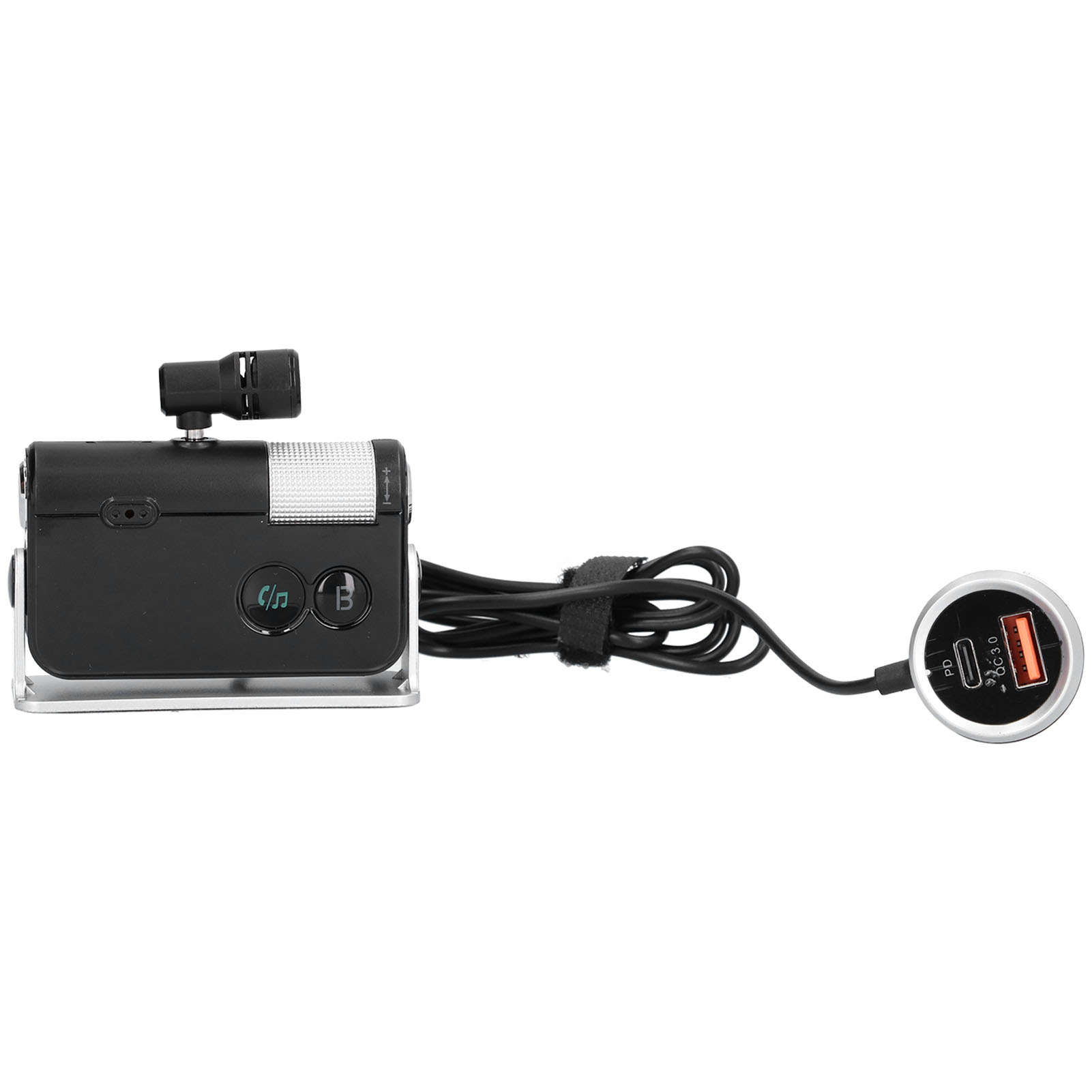 Qc3.0 Pd18w Bluetooth-autoladegerät Mit Usb Typ-c Und Freisprecheinrichtung Mit Mikrofon