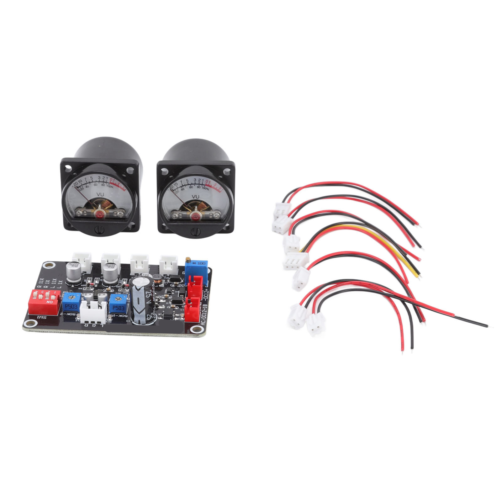 Hochpräzises 12v-18v 2x500ua Vu-meter Für Db Tr-35w Verstärker, Schallpegelanzeige Für Röhrenverstärker
