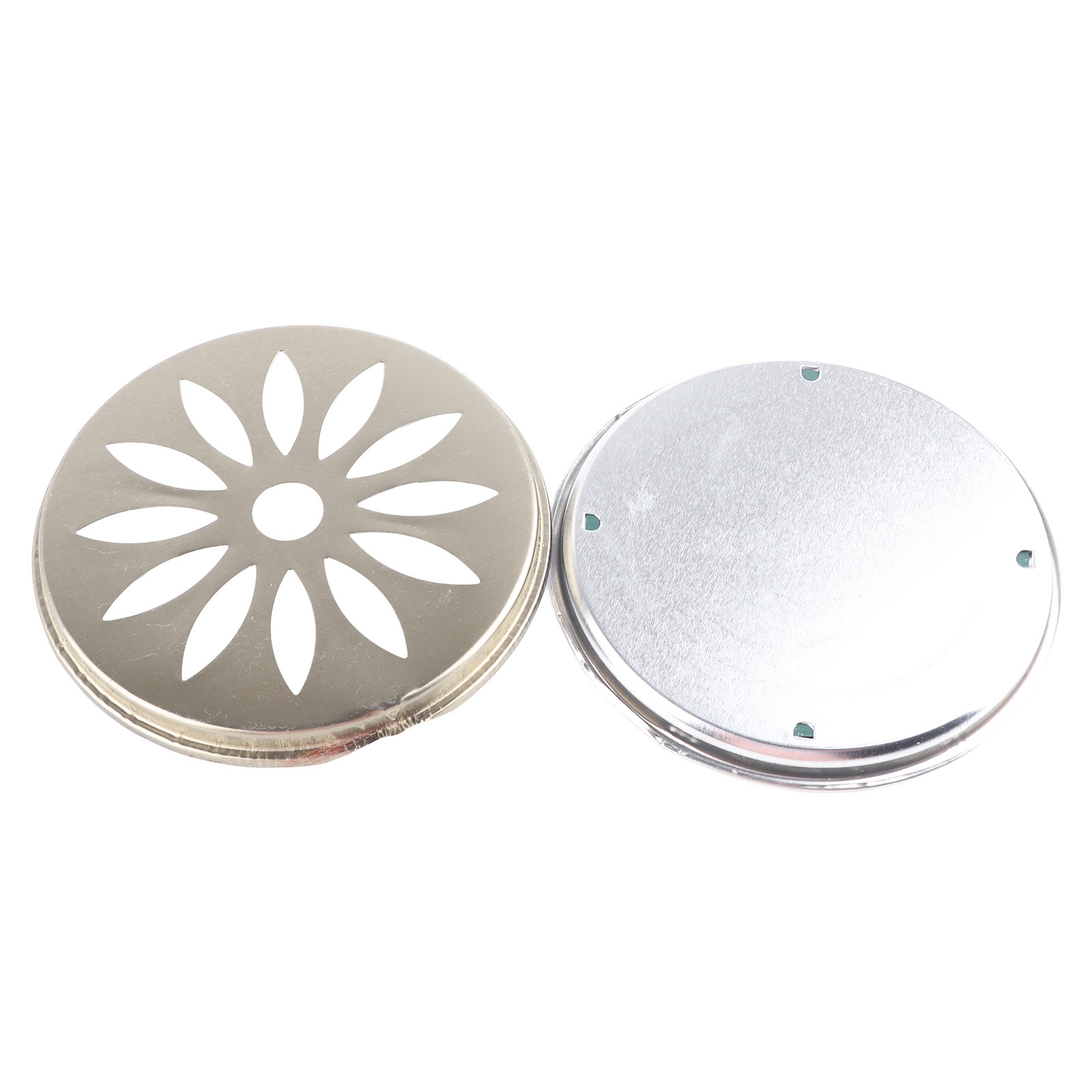 Set Mit 4 Rollenhaltern Aus Edelstahl Für Mückenschutzmittel Mit Stütznägeln Und Perforiertem Deckel