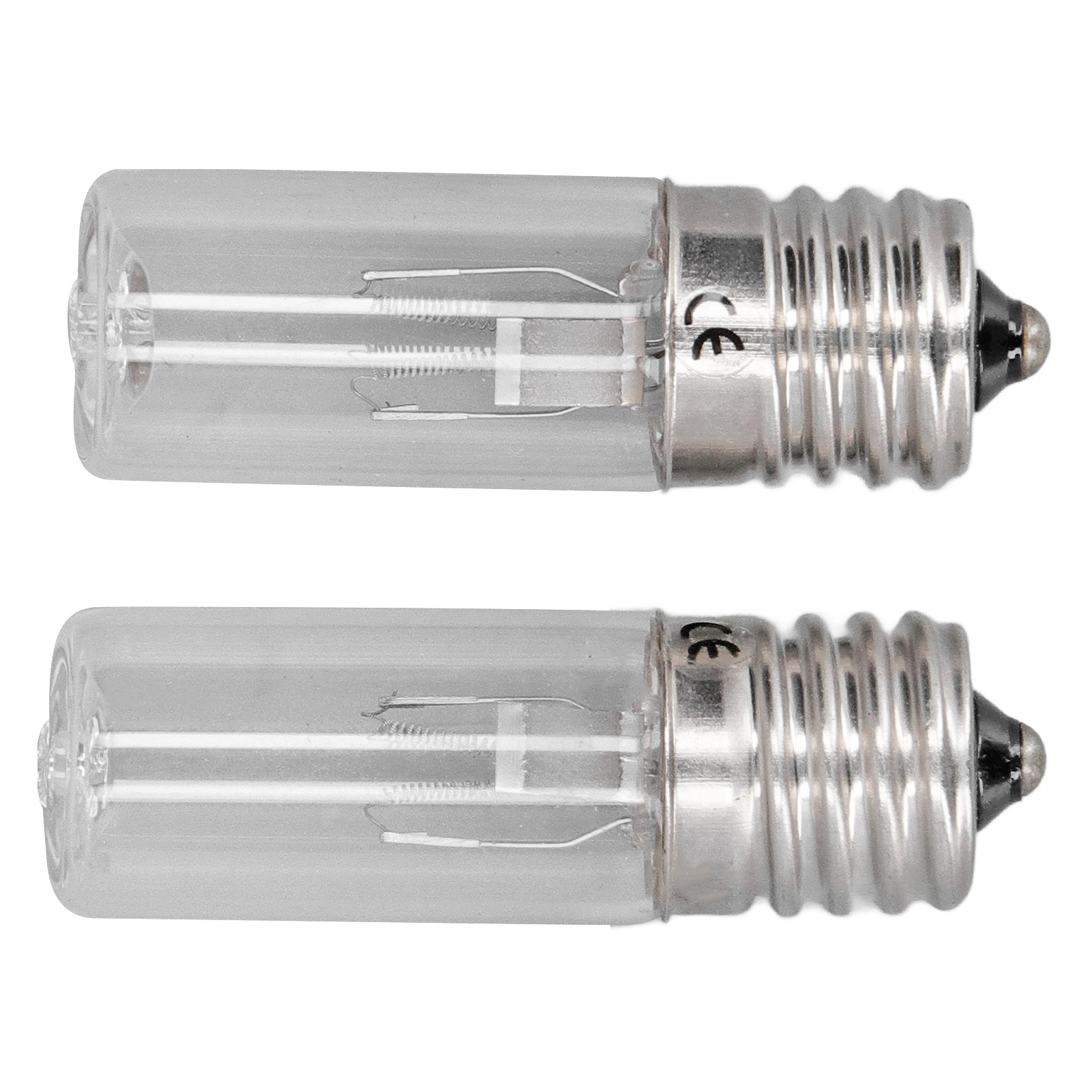2er-pack Uvc 10v/3w E17-lampen Für Kühlschrank, Kleiderschrank, Zur Geruchsbeseitigung Und Milbenbekämpfung, Schraubsockel (10v)