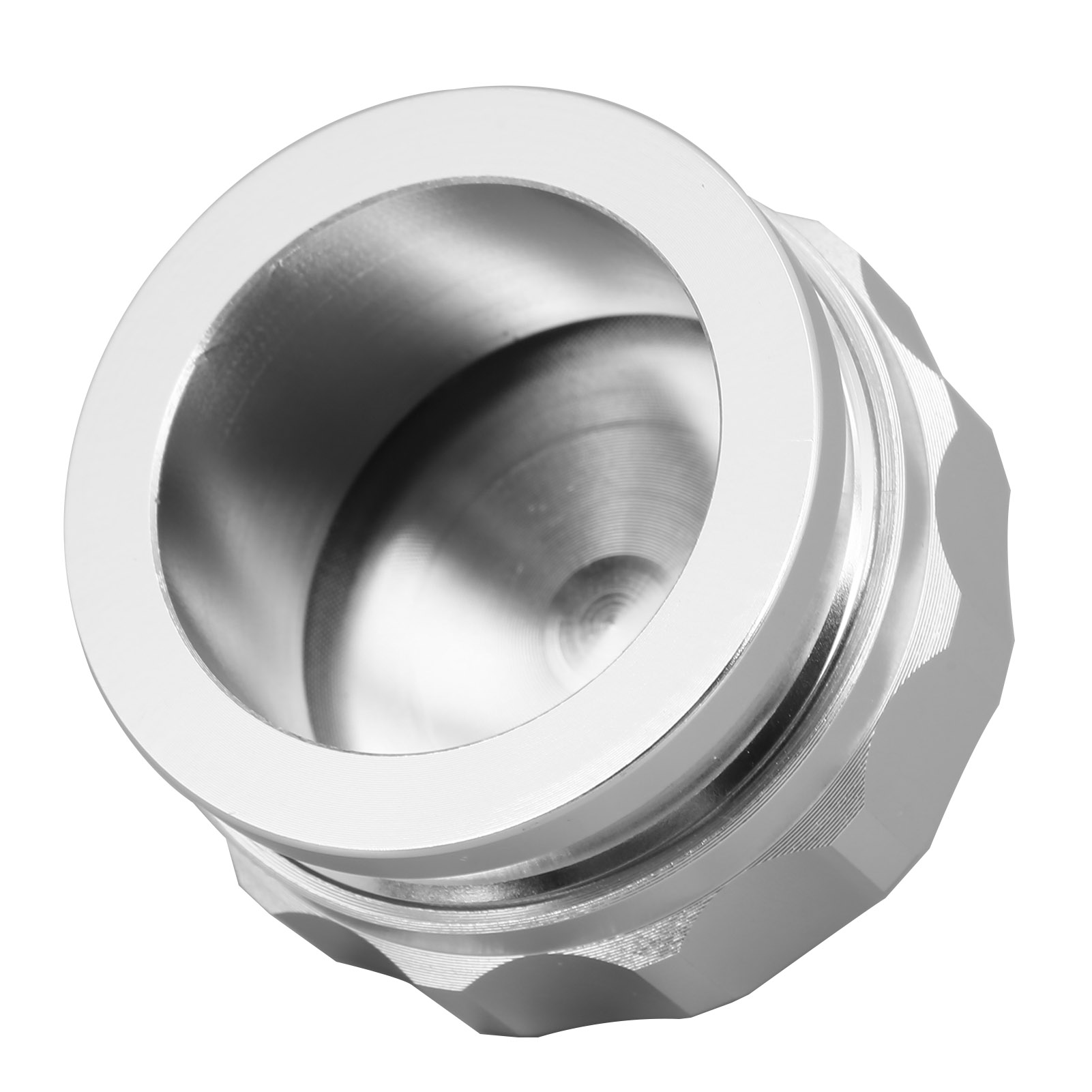 Universeller Tankdeckel Aus Aluminium Für Kraftstoff Und Wasser – Auto-modifikationsset, Silber