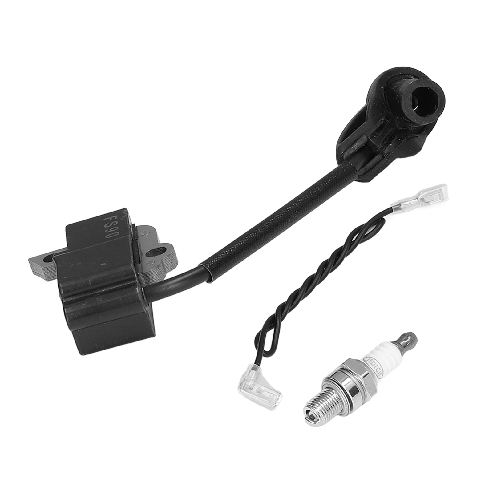 Zündkerze Und Zündspule Passend Für Stihl Freischneider Fs90r, Fs110r, Km110r (zündkerzen- Und Zündspulensatz, Blisterverpackung).