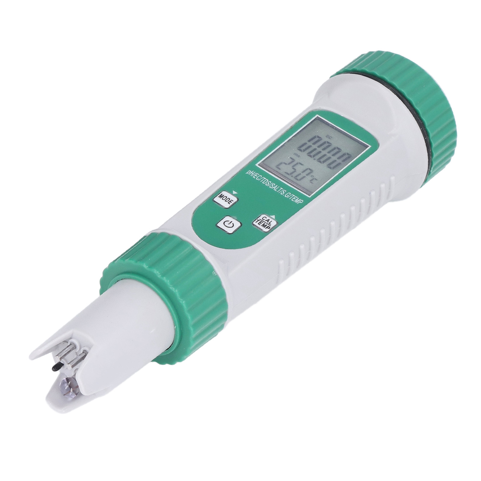 Wasserqualitäts-testkit (ph-wert/elektroleitfähigkeit/gesamtfeststoffgehalt/salzgehalt/dichte/temperatur) Mit Weißer Hintergrundbeleuchtung, Modell Ph-786, Batterien Nicht Enthalten