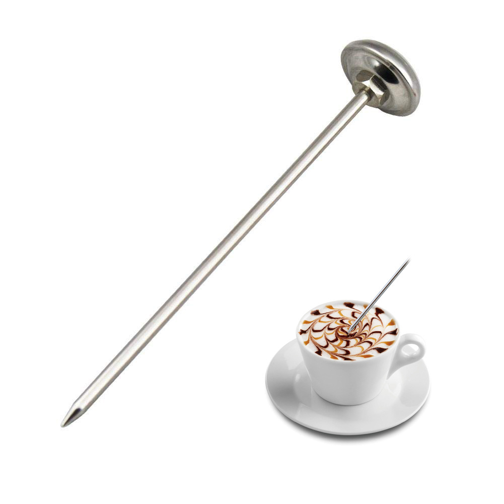 Lebensmittelthermometer Aus Edelstahl, 0-100℃ Skala, 127 Mm, Küchenthermometer Für Milch Und Kaffee